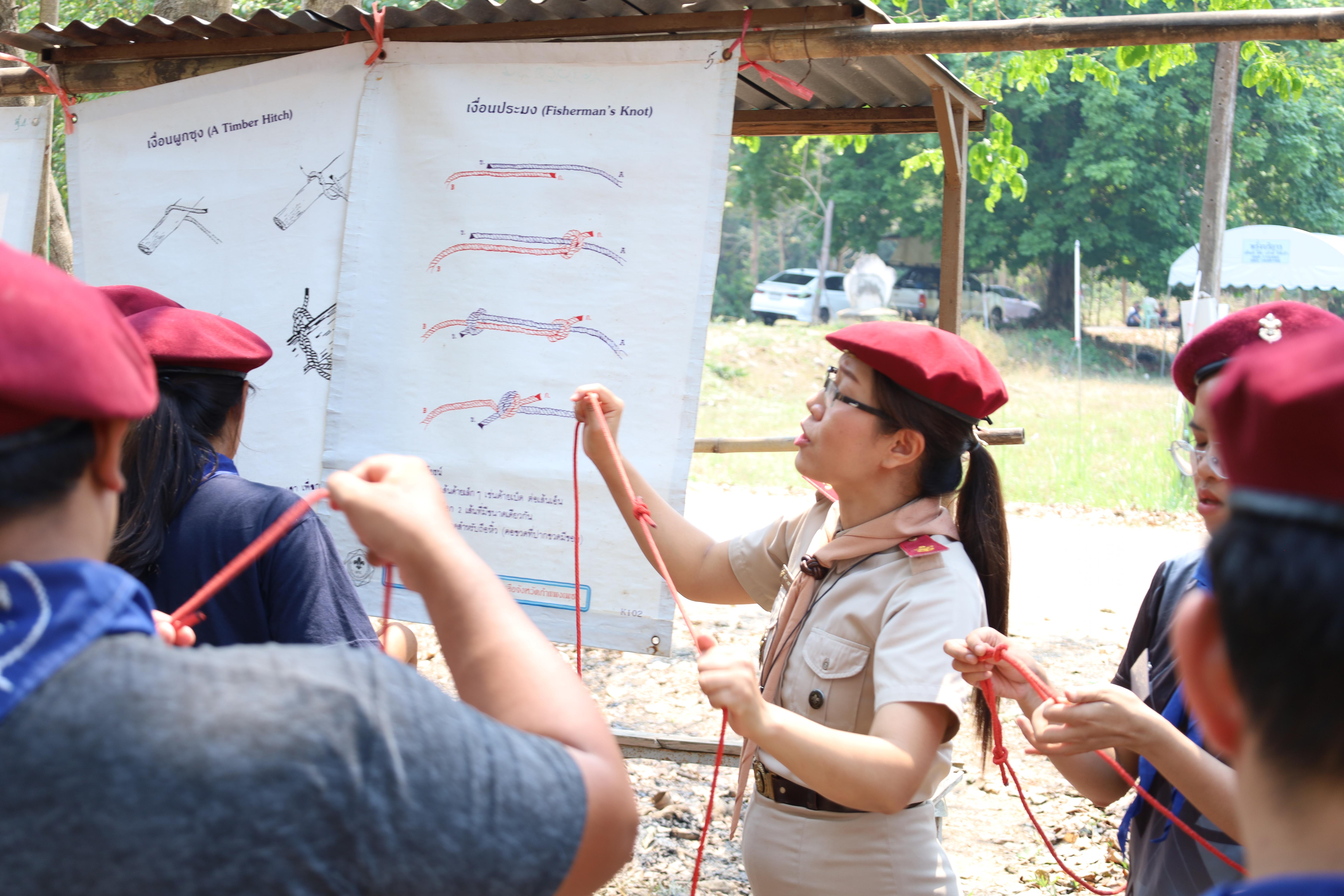 465. กิจกรรมอบรมวิชาผู้กำกับลูกเสือ ขั้นความรู้เบื้องต้น สำหรับนักศึกษาหลักสูตรประกาศนียบัตรบัณฑิต สาขาวิชาชีพครู ประจำปีการศึกษา 2568