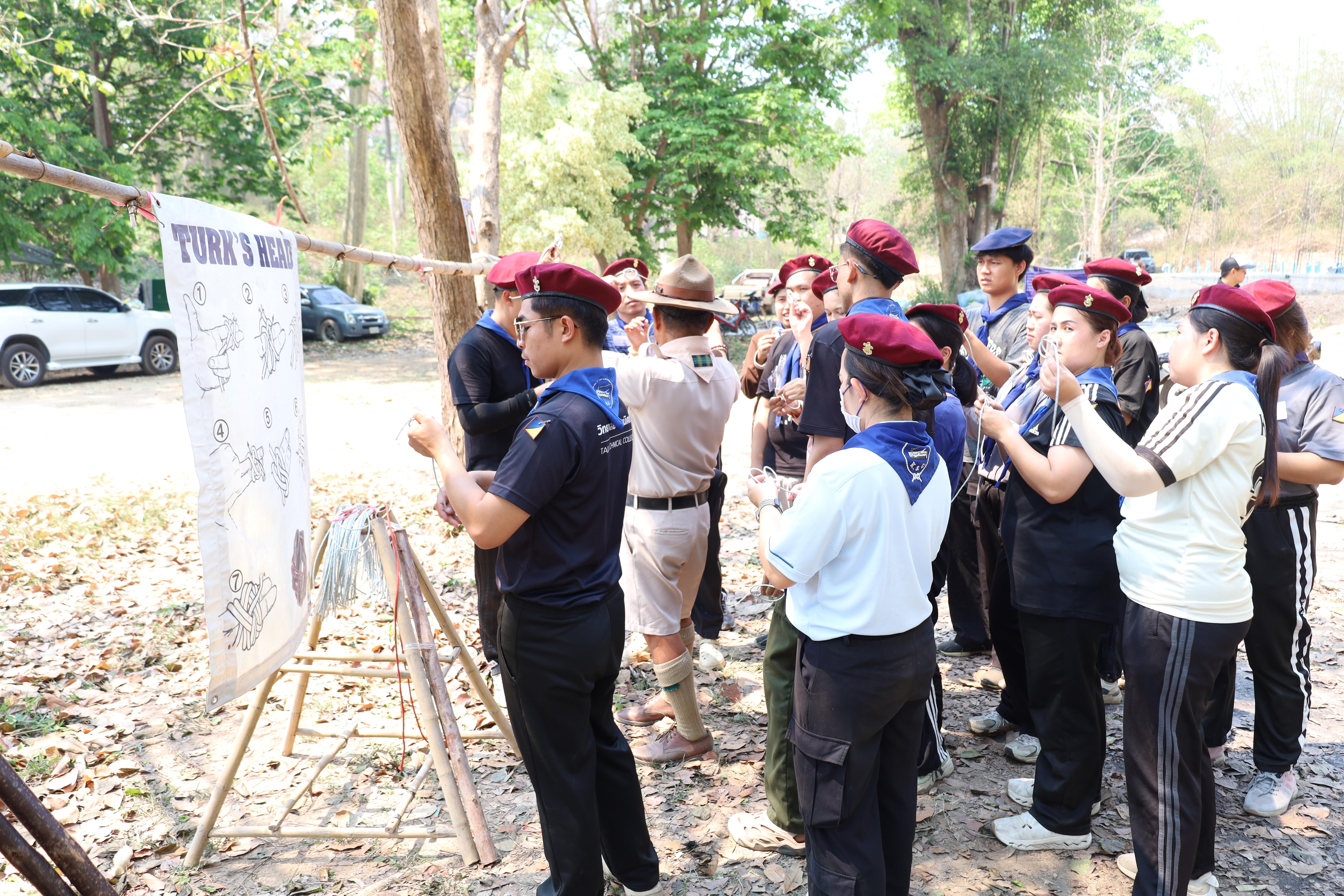 467. กิจกรรมอบรมวิชาผู้กำกับลูกเสือ ขั้นความรู้เบื้องต้น สำหรับนักศึกษาหลักสูตรประกาศนียบัตรบัณฑิต สาขาวิชาชีพครู ประจำปีการศึกษา 2568