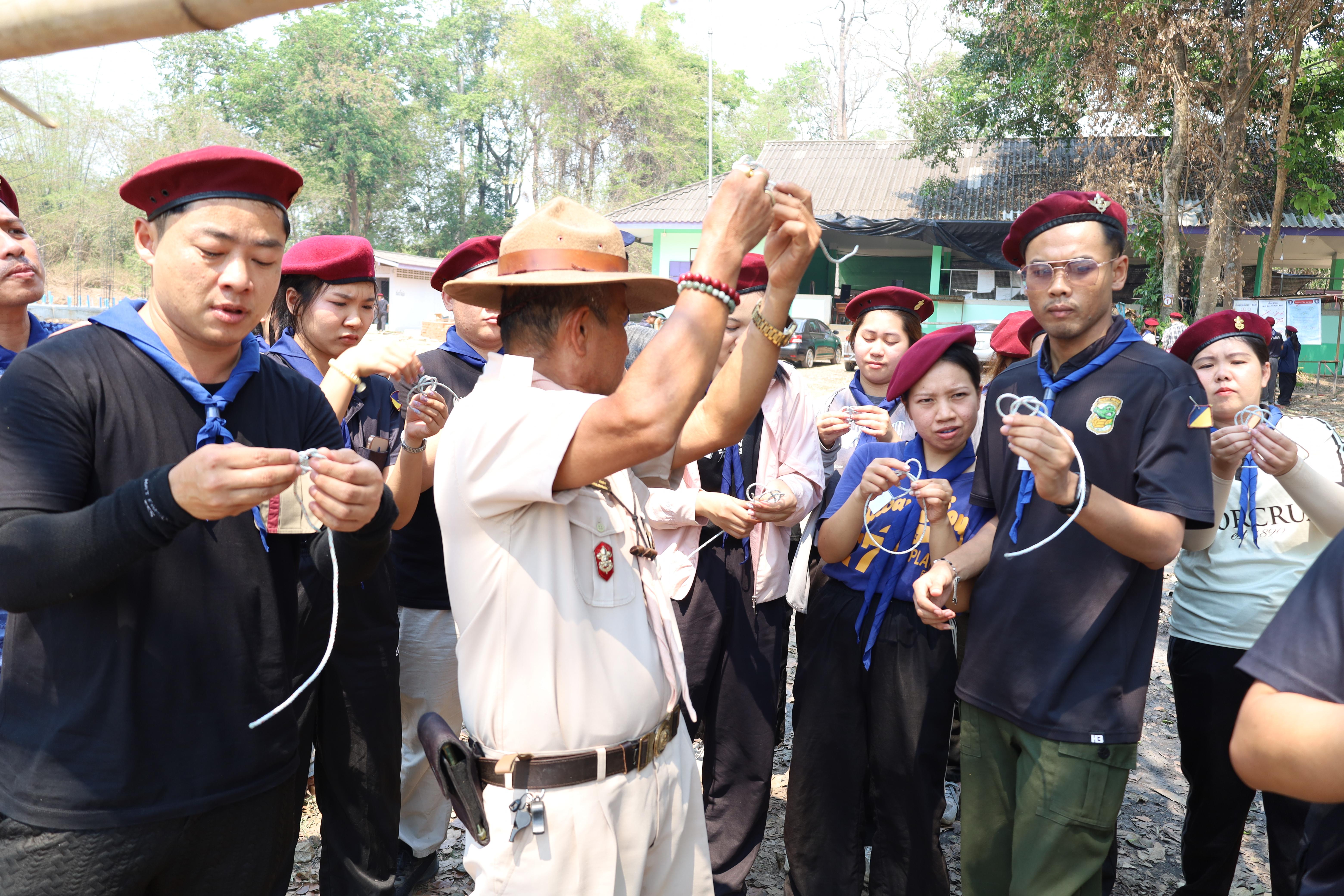 469. กิจกรรมอบรมวิชาผู้กำกับลูกเสือ ขั้นความรู้เบื้องต้น สำหรับนักศึกษาหลักสูตรประกาศนียบัตรบัณฑิต สาขาวิชาชีพครู ประจำปีการศึกษา 2568