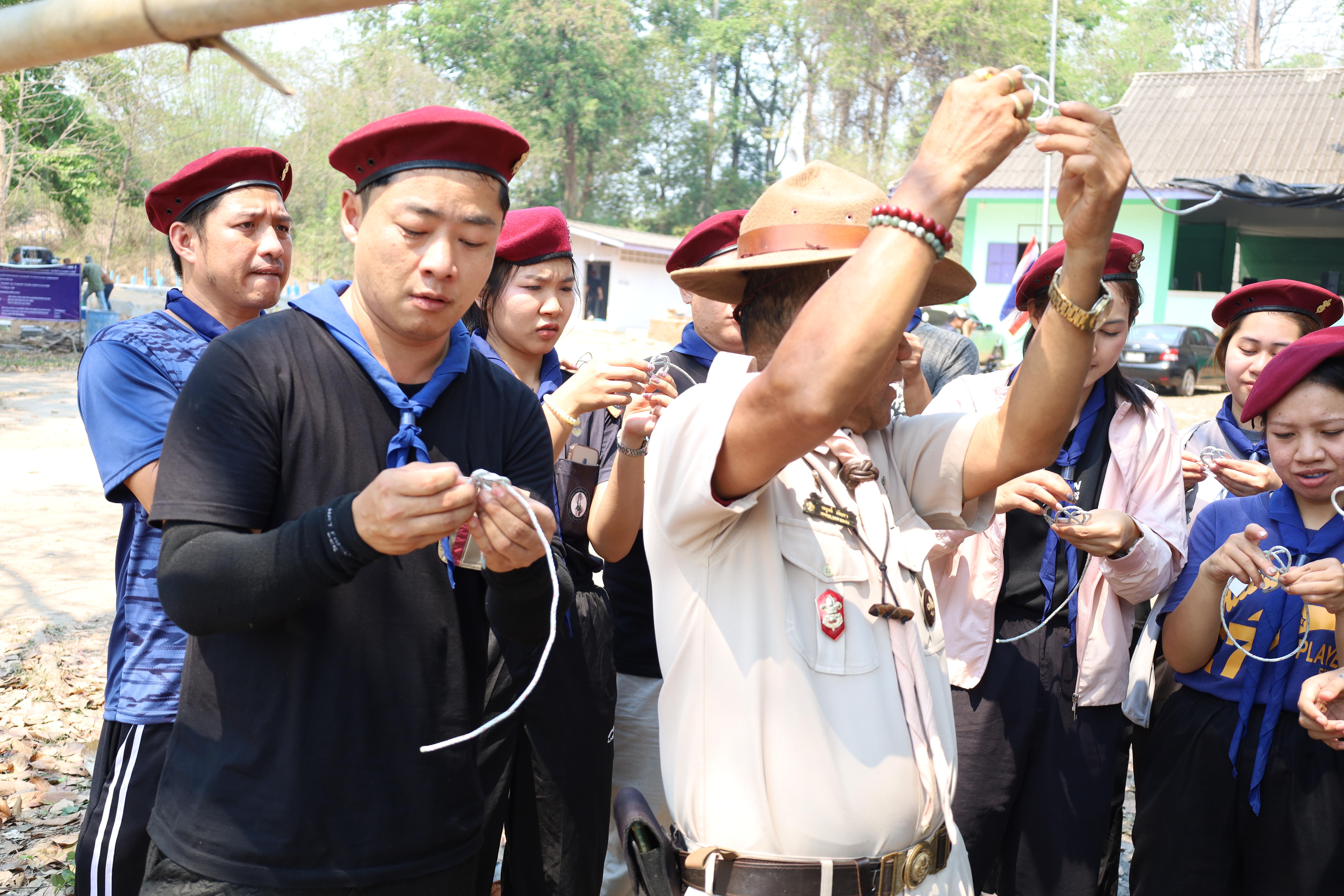 470. กิจกรรมอบรมวิชาผู้กำกับลูกเสือ ขั้นความรู้เบื้องต้น สำหรับนักศึกษาหลักสูตรประกาศนียบัตรบัณฑิต สาขาวิชาชีพครู ประจำปีการศึกษา 2568