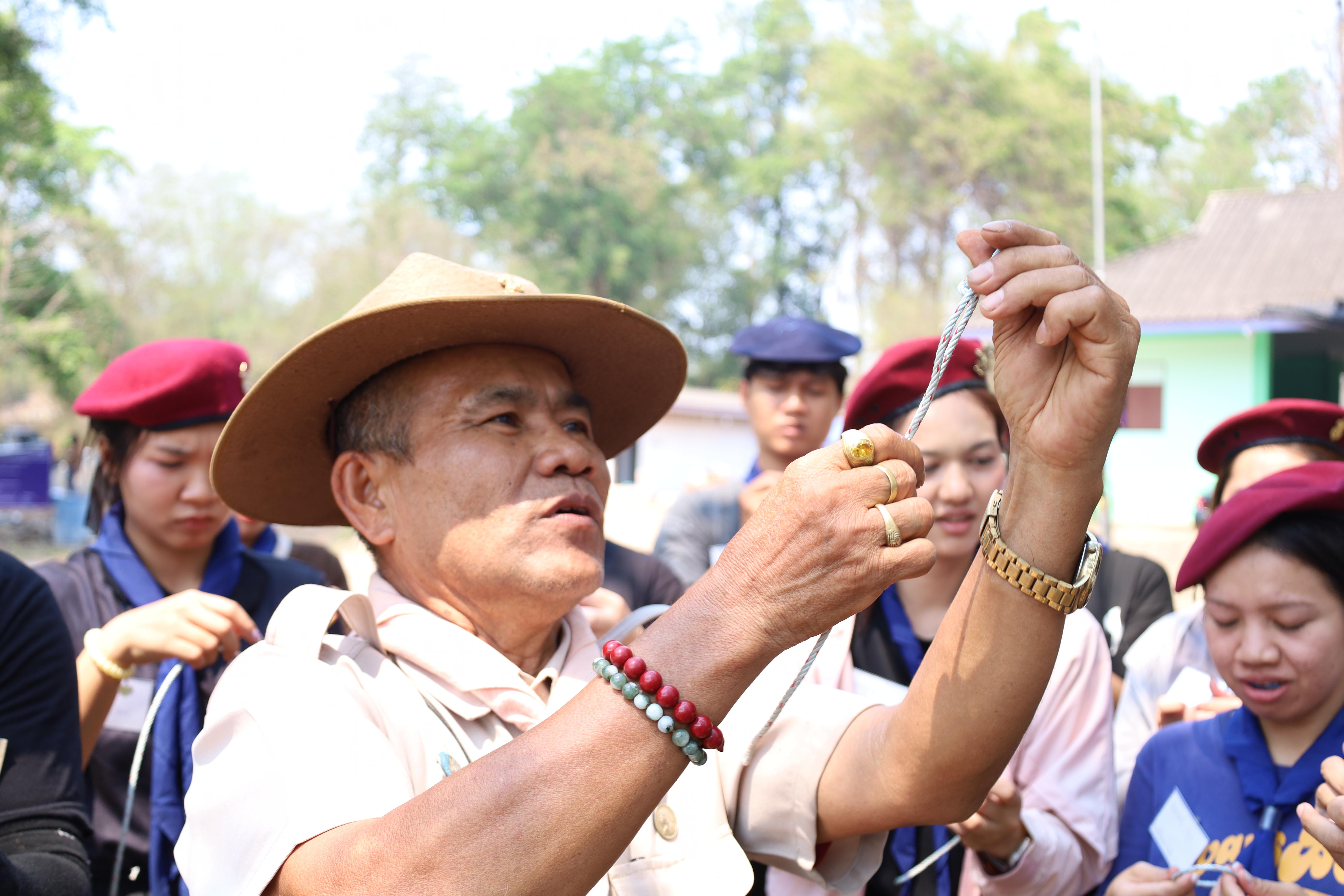 473. กิจกรรมอบรมวิชาผู้กำกับลูกเสือ ขั้นความรู้เบื้องต้น สำหรับนักศึกษาหลักสูตรประกาศนียบัตรบัณฑิต สาขาวิชาชีพครู ประจำปีการศึกษา 2568