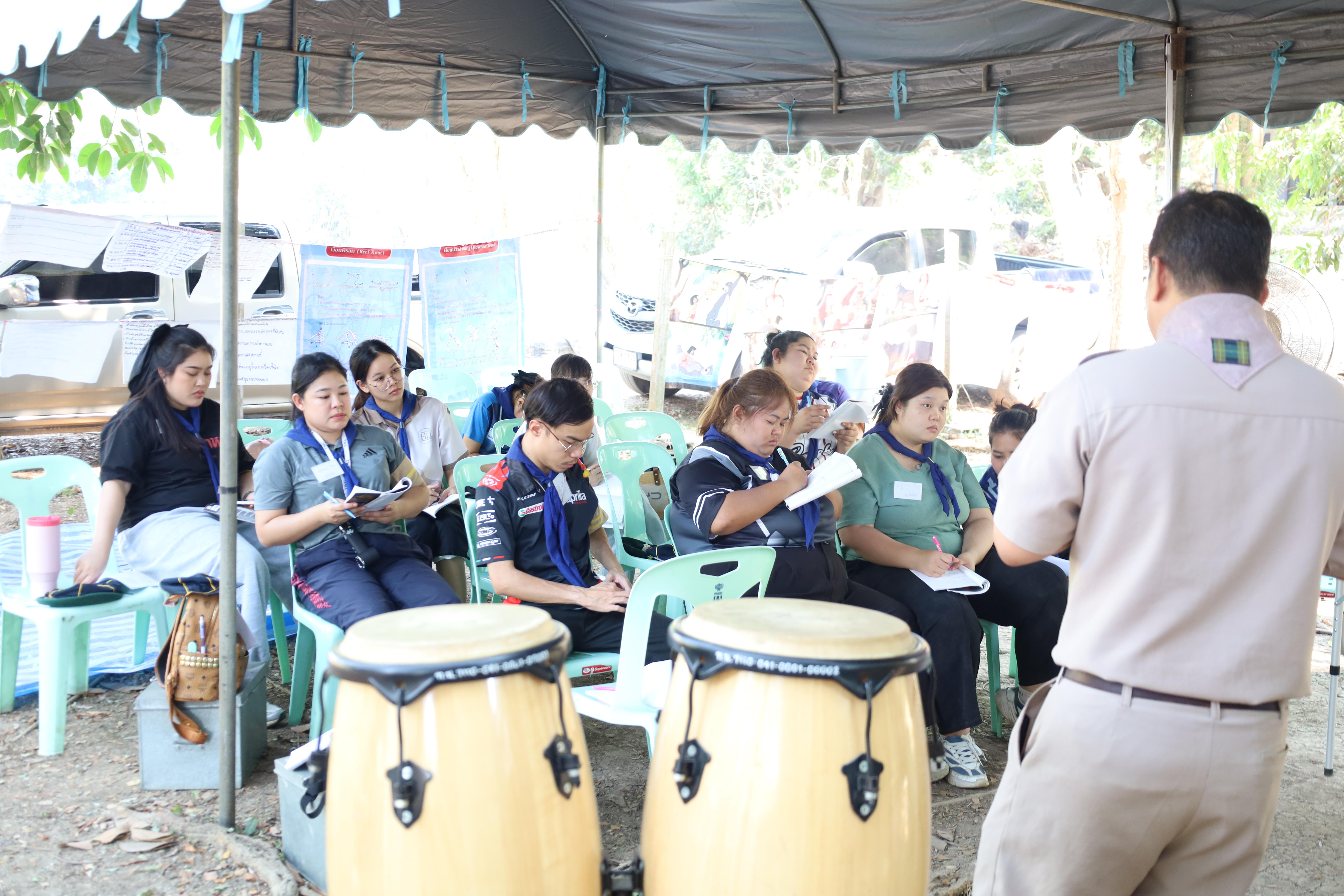 475. กิจกรรมอบรมวิชาผู้กำกับลูกเสือ ขั้นความรู้เบื้องต้น สำหรับนักศึกษาหลักสูตรประกาศนียบัตรบัณฑิต สาขาวิชาชีพครู ประจำปีการศึกษา 2568