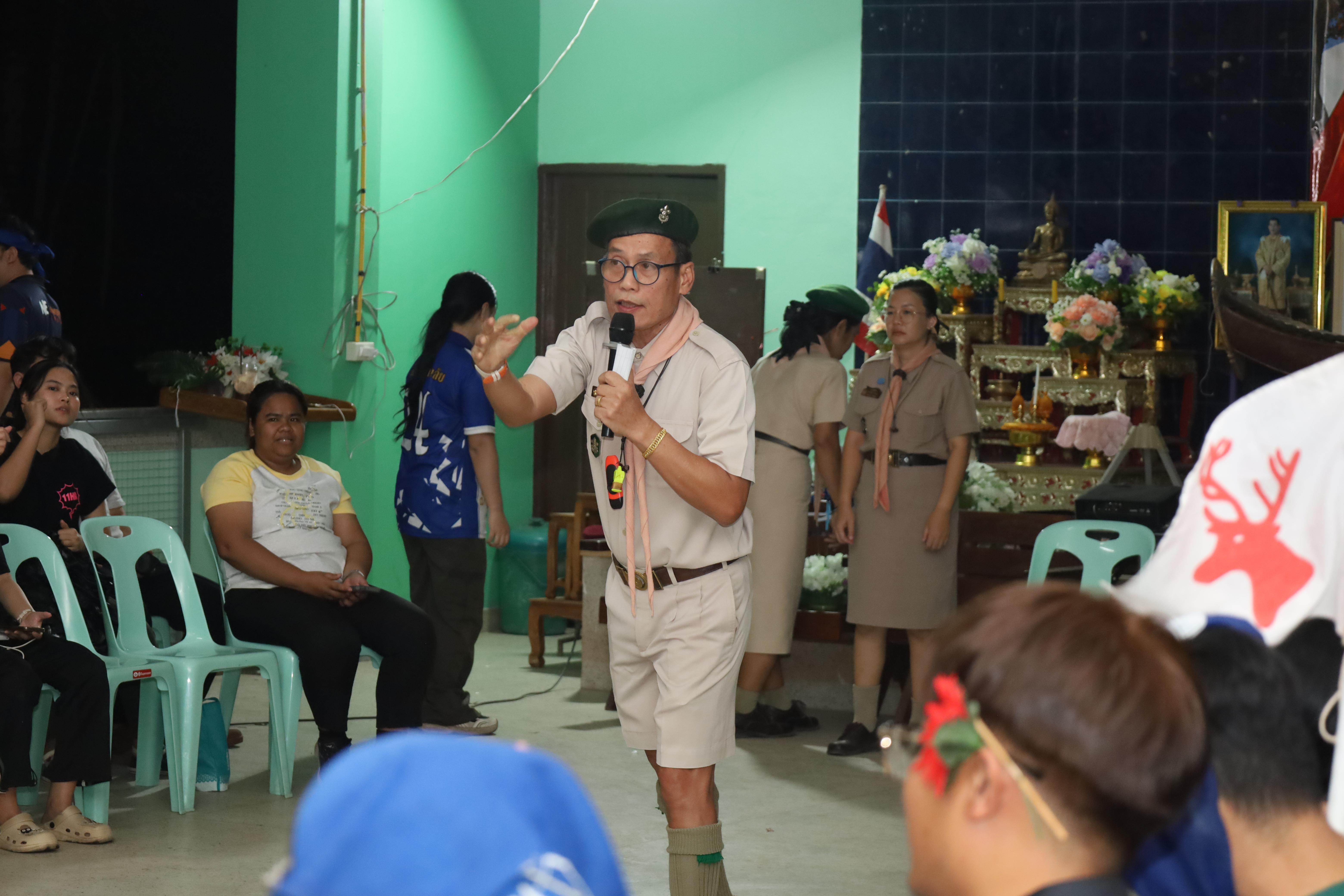 481. กิจกรรมอบรมวิชาผู้กำกับลูกเสือ ขั้นความรู้เบื้องต้น สำหรับนักศึกษาหลักสูตรประกาศนียบัตรบัณฑิต สาขาวิชาชีพครู ประจำปีการศึกษา 2568