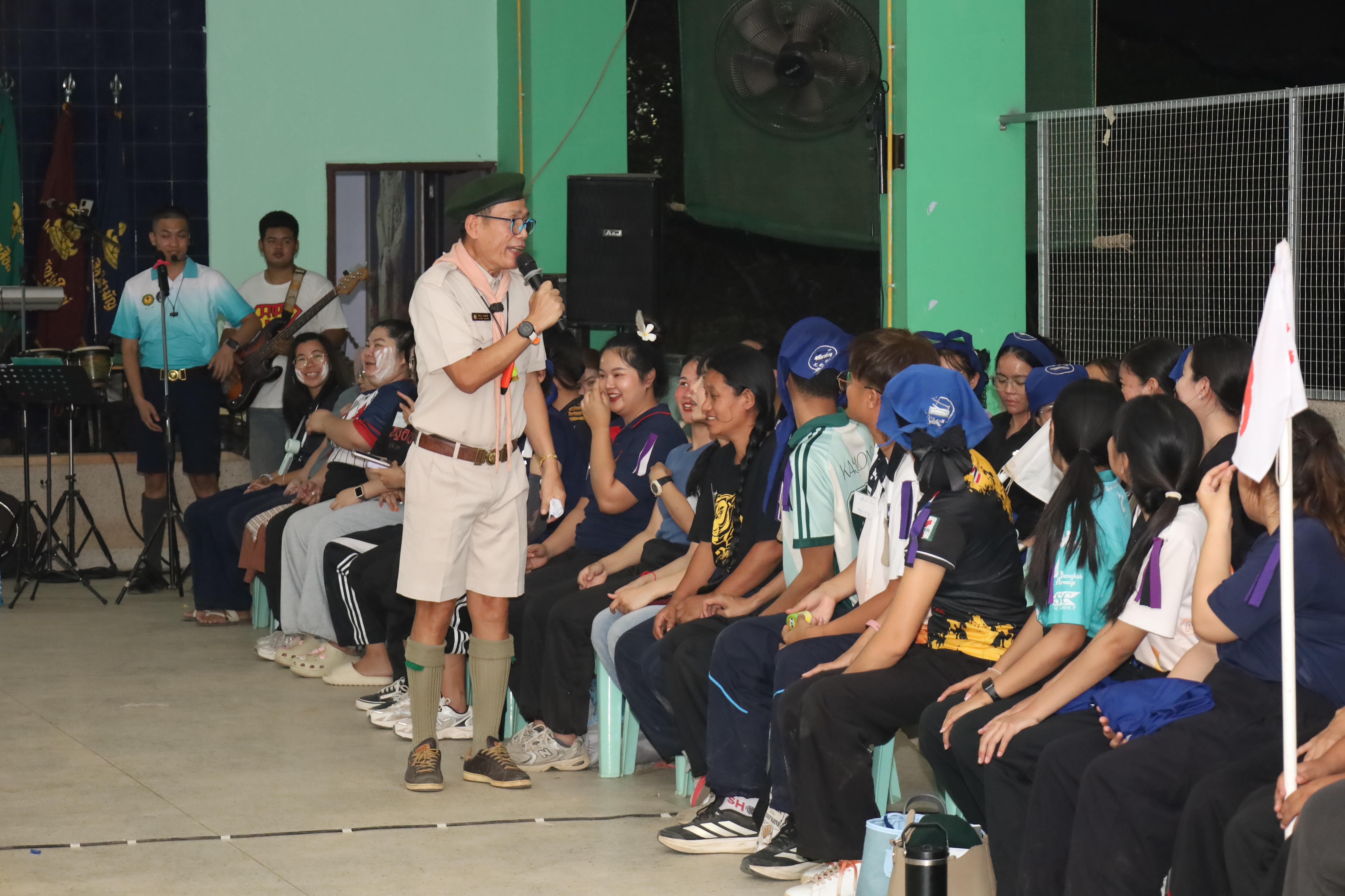 485. กิจกรรมอบรมวิชาผู้กำกับลูกเสือ ขั้นความรู้เบื้องต้น สำหรับนักศึกษาหลักสูตรประกาศนียบัตรบัณฑิต สาขาวิชาชีพครู ประจำปีการศึกษา 2568