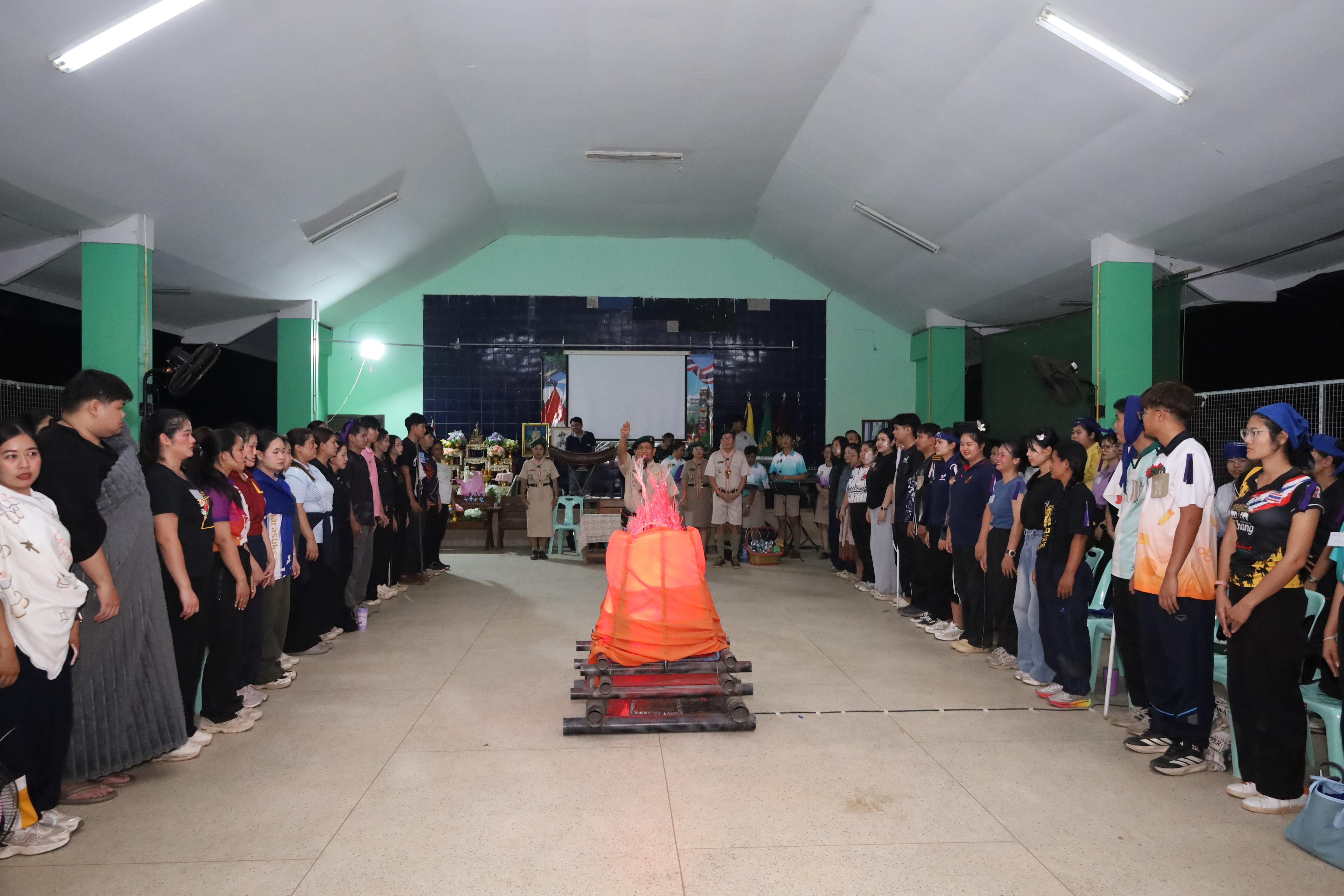 515. กิจกรรมอบรมวิชาผู้กำกับลูกเสือ ขั้นความรู้เบื้องต้น สำหรับนักศึกษาหลักสูตรประกาศนียบัตรบัณฑิต สาขาวิชาชีพครู ประจำปีการศึกษา 2568