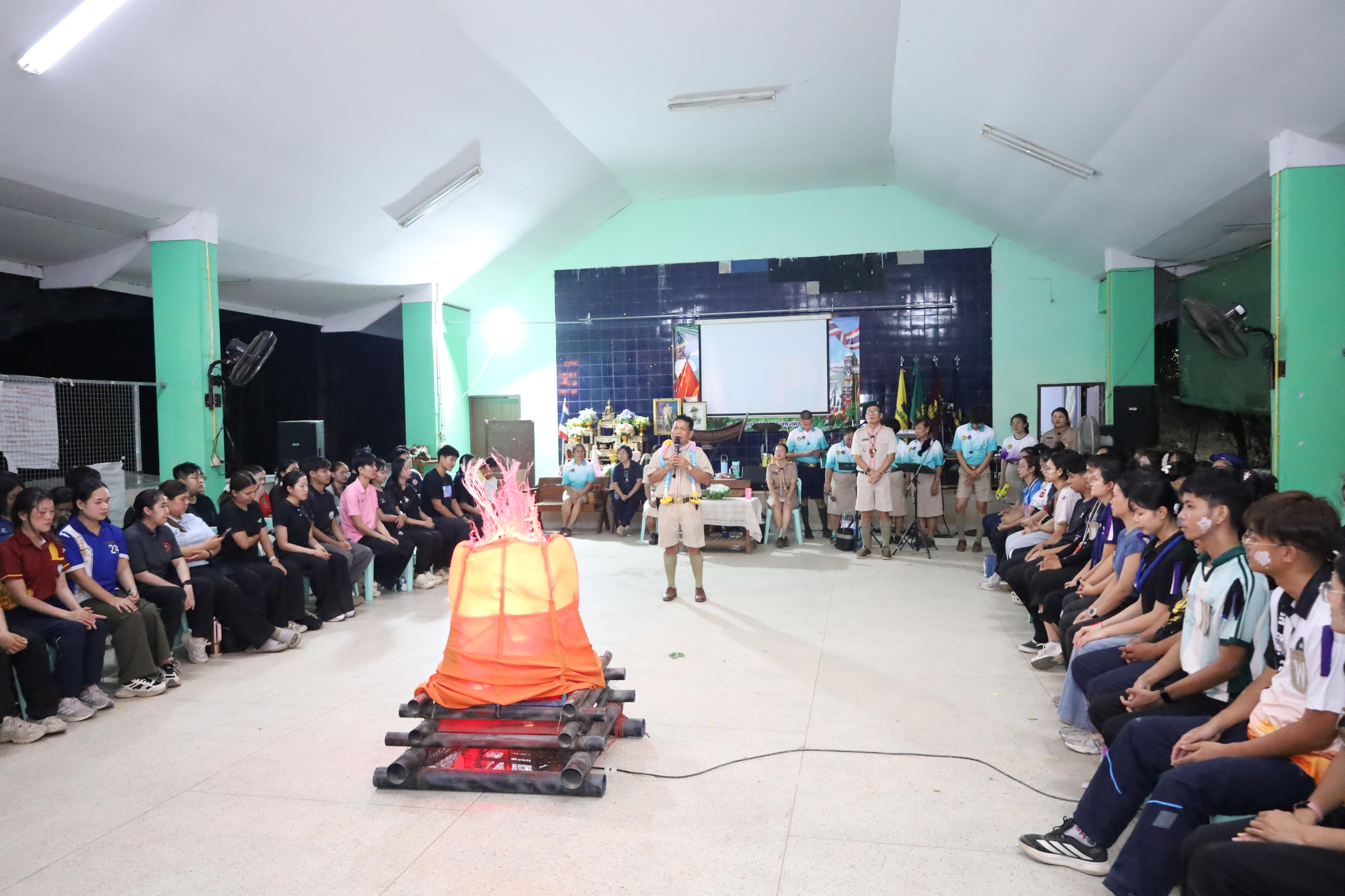 604. กิจกรรมอบรมวิชาผู้กำกับลูกเสือ ขั้นความรู้เบื้องต้น สำหรับนักศึกษาหลักสูตรประกาศนียบัตรบัณฑิต สาขาวิชาชีพครู ประจำปีการศึกษา 2568