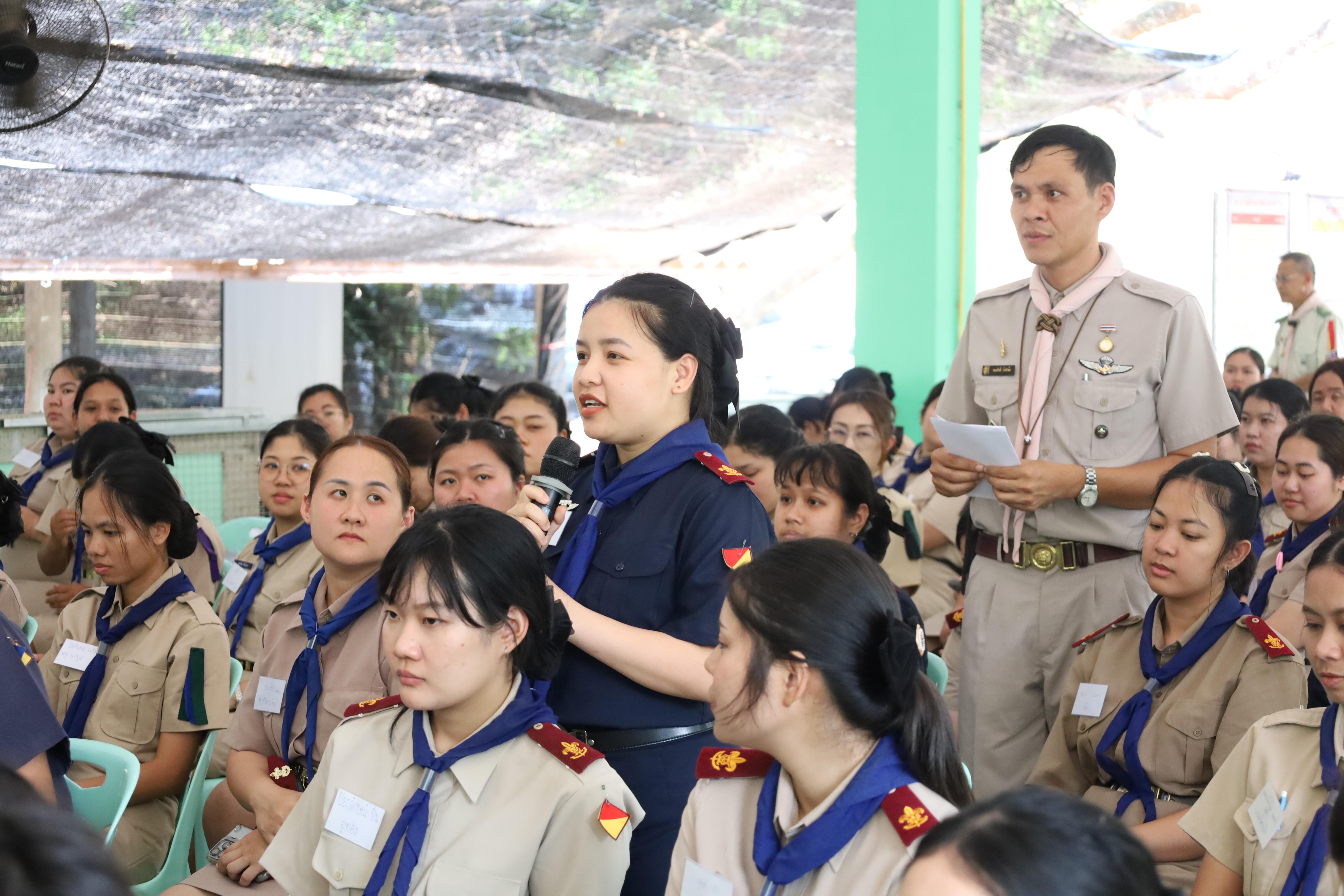 635. กิจกรรมอบรมวิชาผู้กำกับลูกเสือ ขั้นความรู้เบื้องต้น สำหรับนักศึกษาหลักสูตรประกาศนียบัตรบัณฑิต สาขาวิชาชีพครู ประจำปีการศึกษา 2568