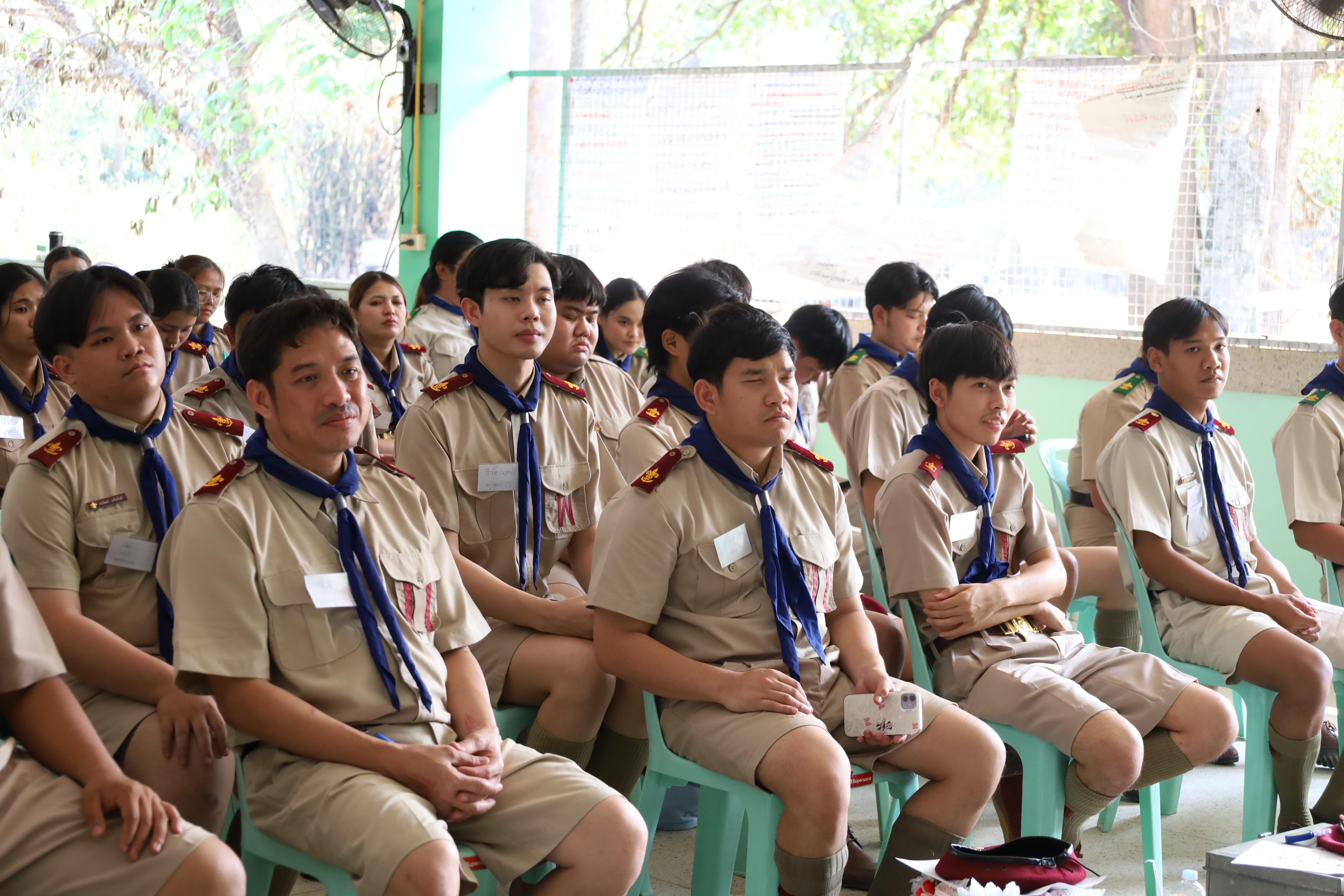 660. กิจกรรมอบรมวิชาผู้กำกับลูกเสือ ขั้นความรู้เบื้องต้น สำหรับนักศึกษาหลักสูตรประกาศนียบัตรบัณฑิต สาขาวิชาชีพครู ประจำปีการศึกษา 2568