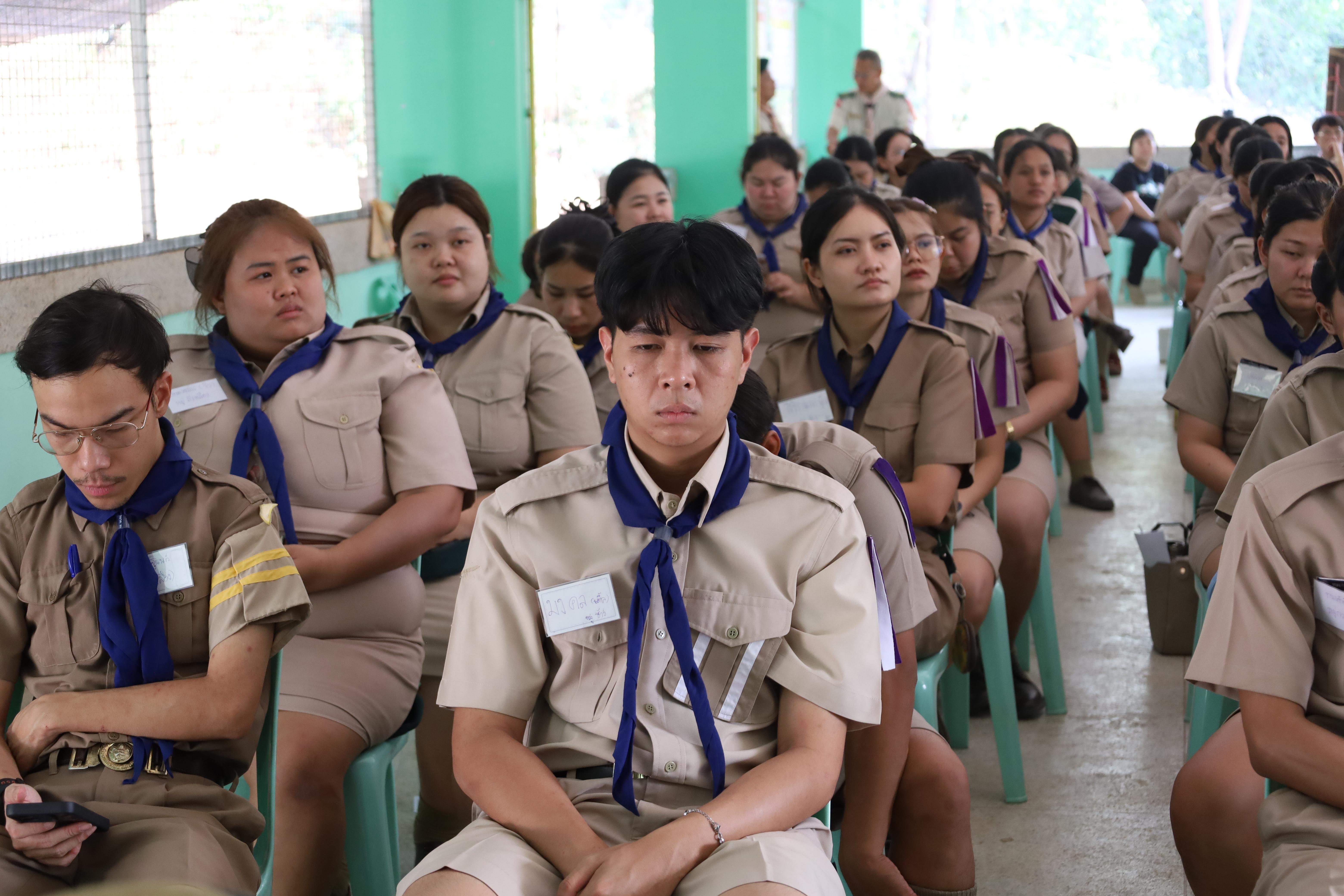 662. กิจกรรมอบรมวิชาผู้กำกับลูกเสือ ขั้นความรู้เบื้องต้น สำหรับนักศึกษาหลักสูตรประกาศนียบัตรบัณฑิต สาขาวิชาชีพครู ประจำปีการศึกษา 2568