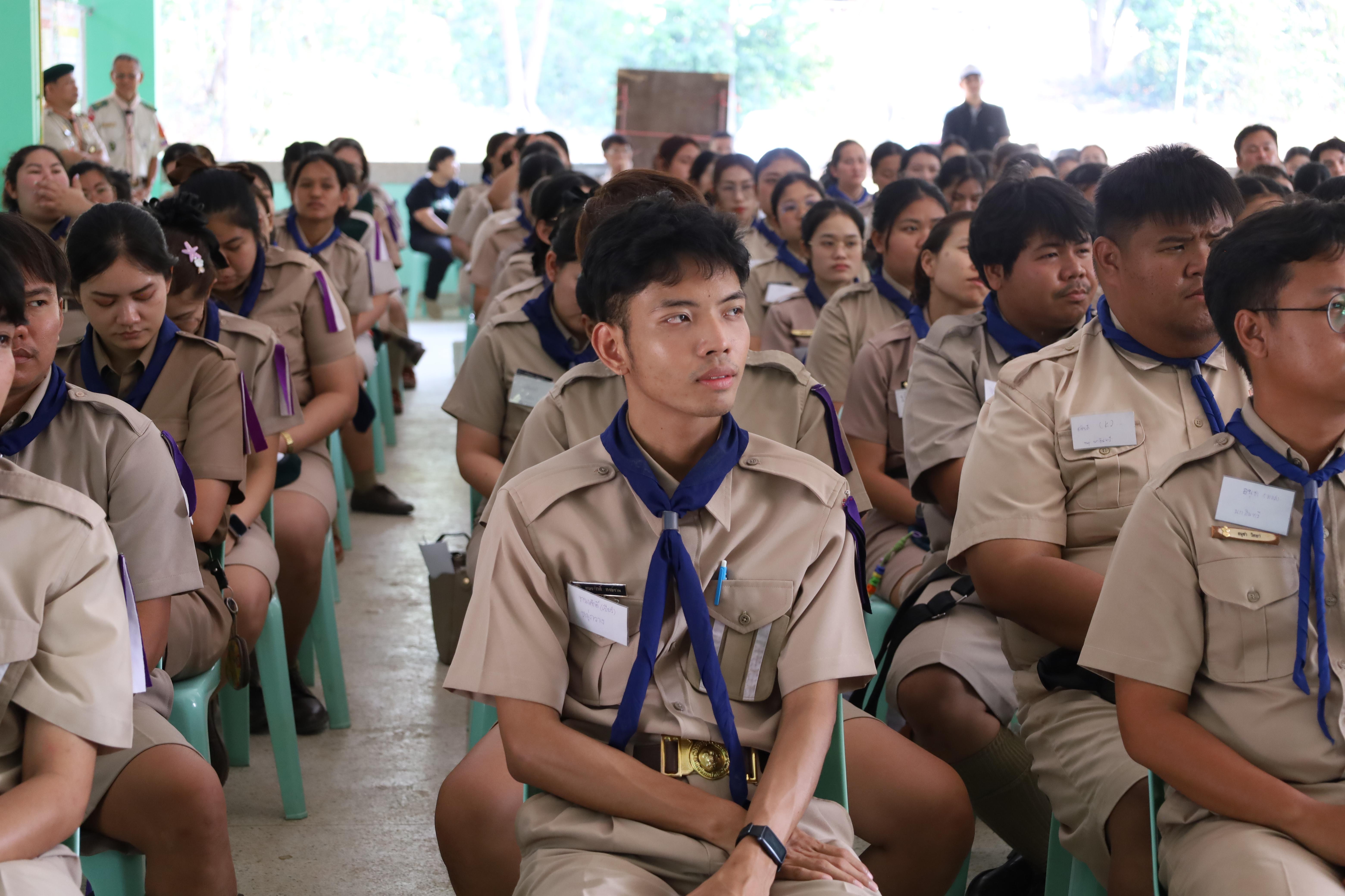 663. กิจกรรมอบรมวิชาผู้กำกับลูกเสือ ขั้นความรู้เบื้องต้น สำหรับนักศึกษาหลักสูตรประกาศนียบัตรบัณฑิต สาขาวิชาชีพครู ประจำปีการศึกษา 2568