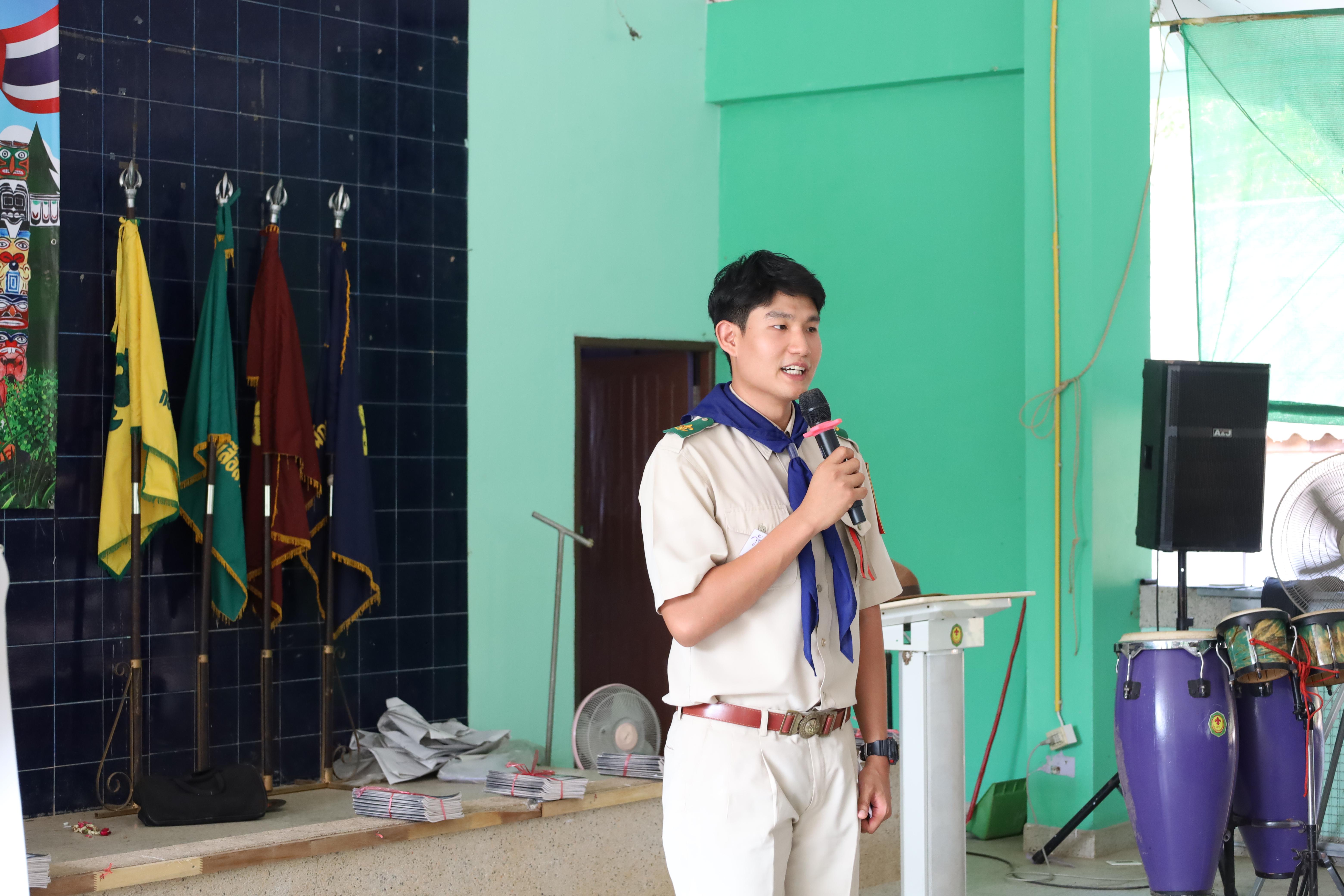 671. กิจกรรมอบรมวิชาผู้กำกับลูกเสือ ขั้นความรู้เบื้องต้น สำหรับนักศึกษาหลักสูตรประกาศนียบัตรบัณฑิต สาขาวิชาชีพครู ประจำปีการศึกษา 2568