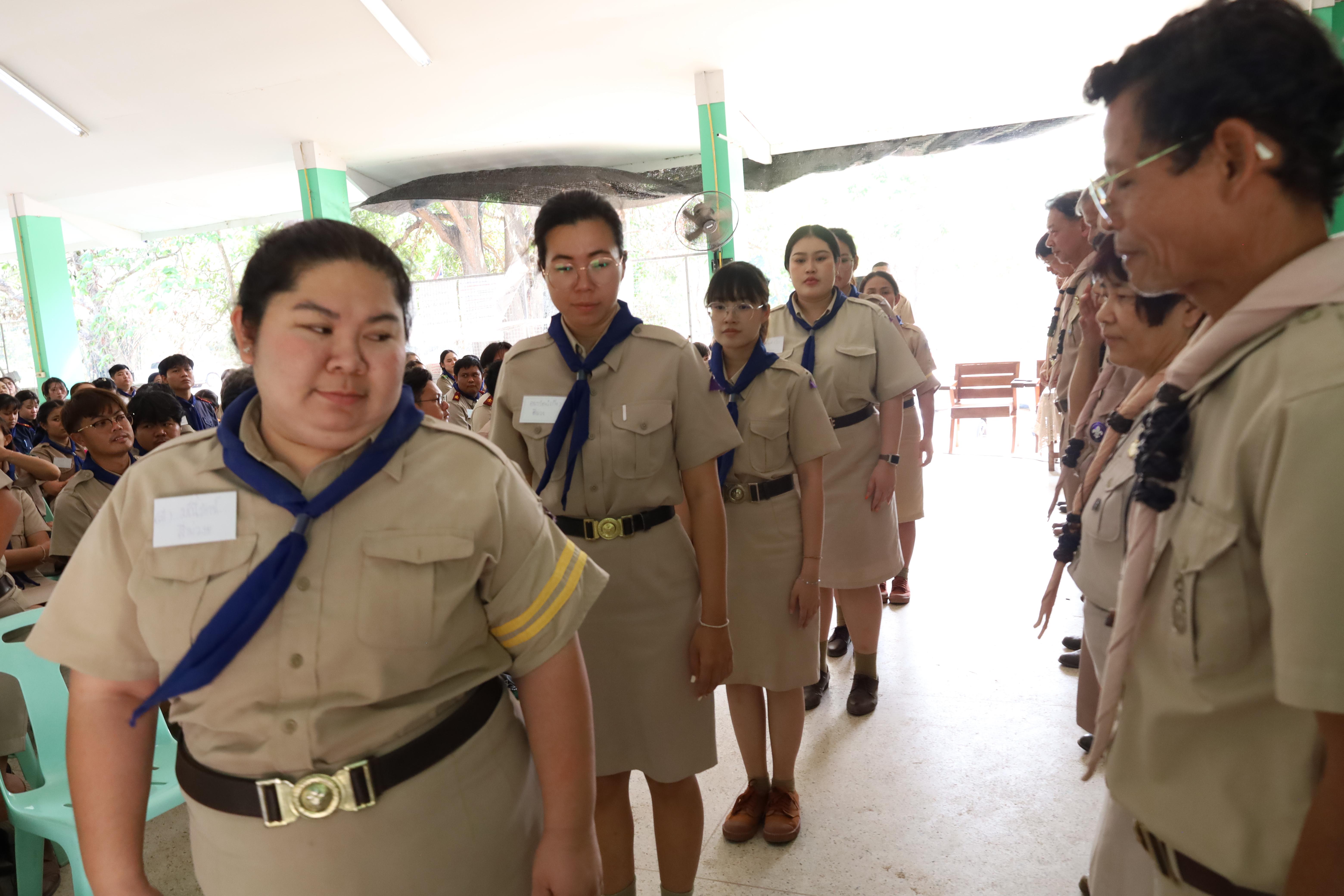 685. กิจกรรมอบรมวิชาผู้กำกับลูกเสือ ขั้นความรู้เบื้องต้น สำหรับนักศึกษาหลักสูตรประกาศนียบัตรบัณฑิต สาขาวิชาชีพครู ประจำปีการศึกษา 2568