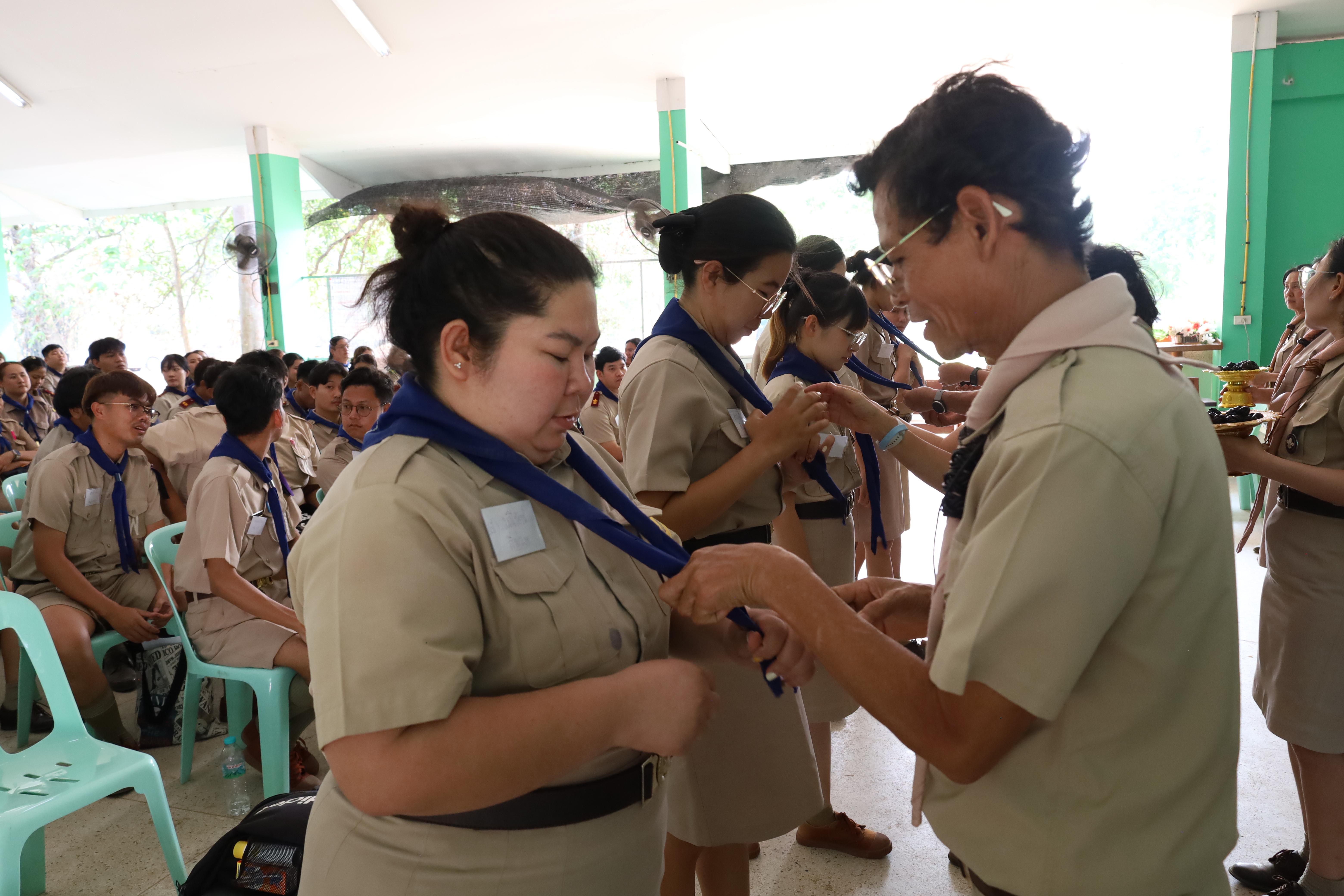 687. กิจกรรมอบรมวิชาผู้กำกับลูกเสือ ขั้นความรู้เบื้องต้น สำหรับนักศึกษาหลักสูตรประกาศนียบัตรบัณฑิต สาขาวิชาชีพครู ประจำปีการศึกษา 2568