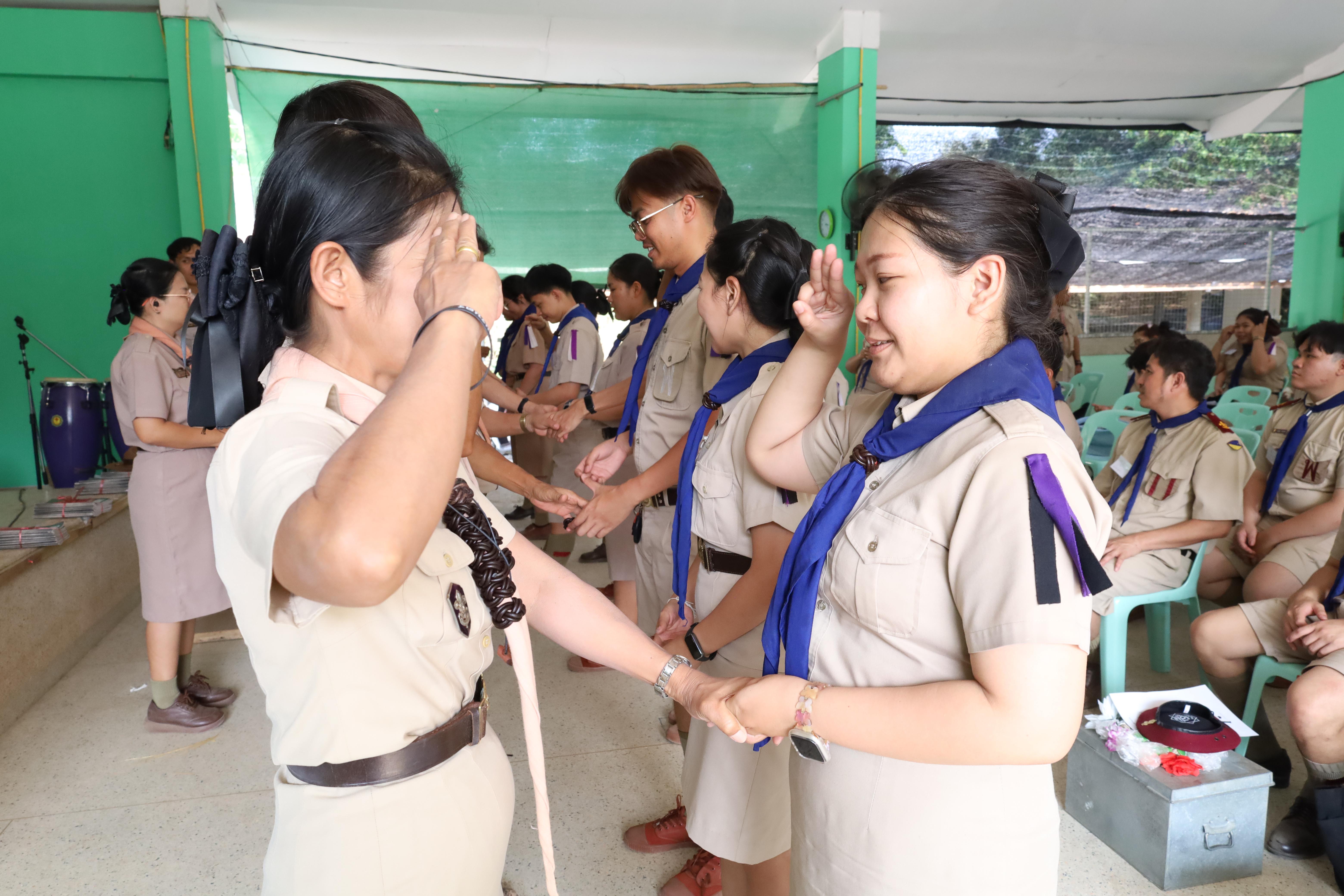 697. กิจกรรมอบรมวิชาผู้กำกับลูกเสือ ขั้นความรู้เบื้องต้น สำหรับนักศึกษาหลักสูตรประกาศนียบัตรบัณฑิต สาขาวิชาชีพครู ประจำปีการศึกษา 2568