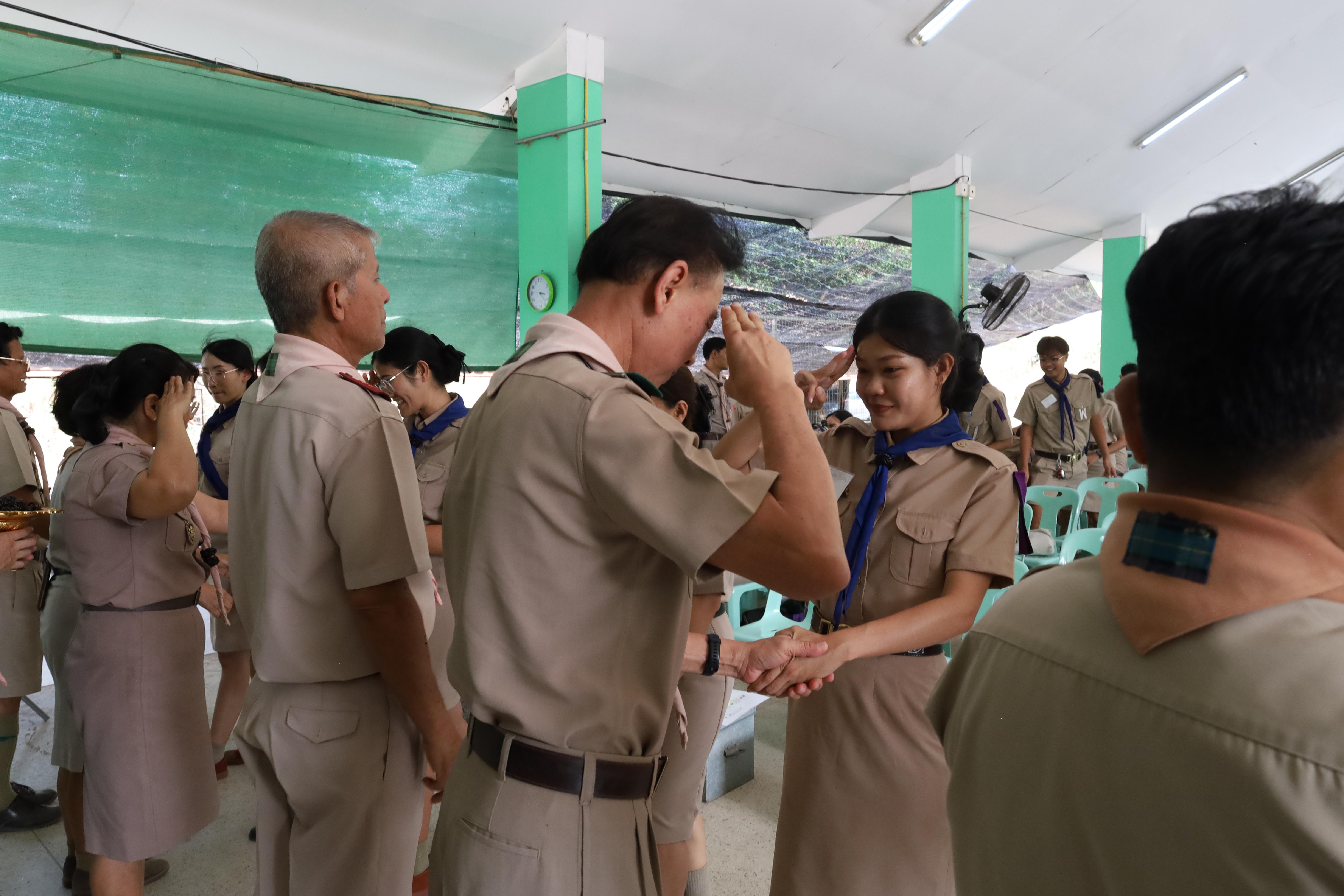 701. กิจกรรมอบรมวิชาผู้กำกับลูกเสือ ขั้นความรู้เบื้องต้น สำหรับนักศึกษาหลักสูตรประกาศนียบัตรบัณฑิต สาขาวิชาชีพครู ประจำปีการศึกษา 2568