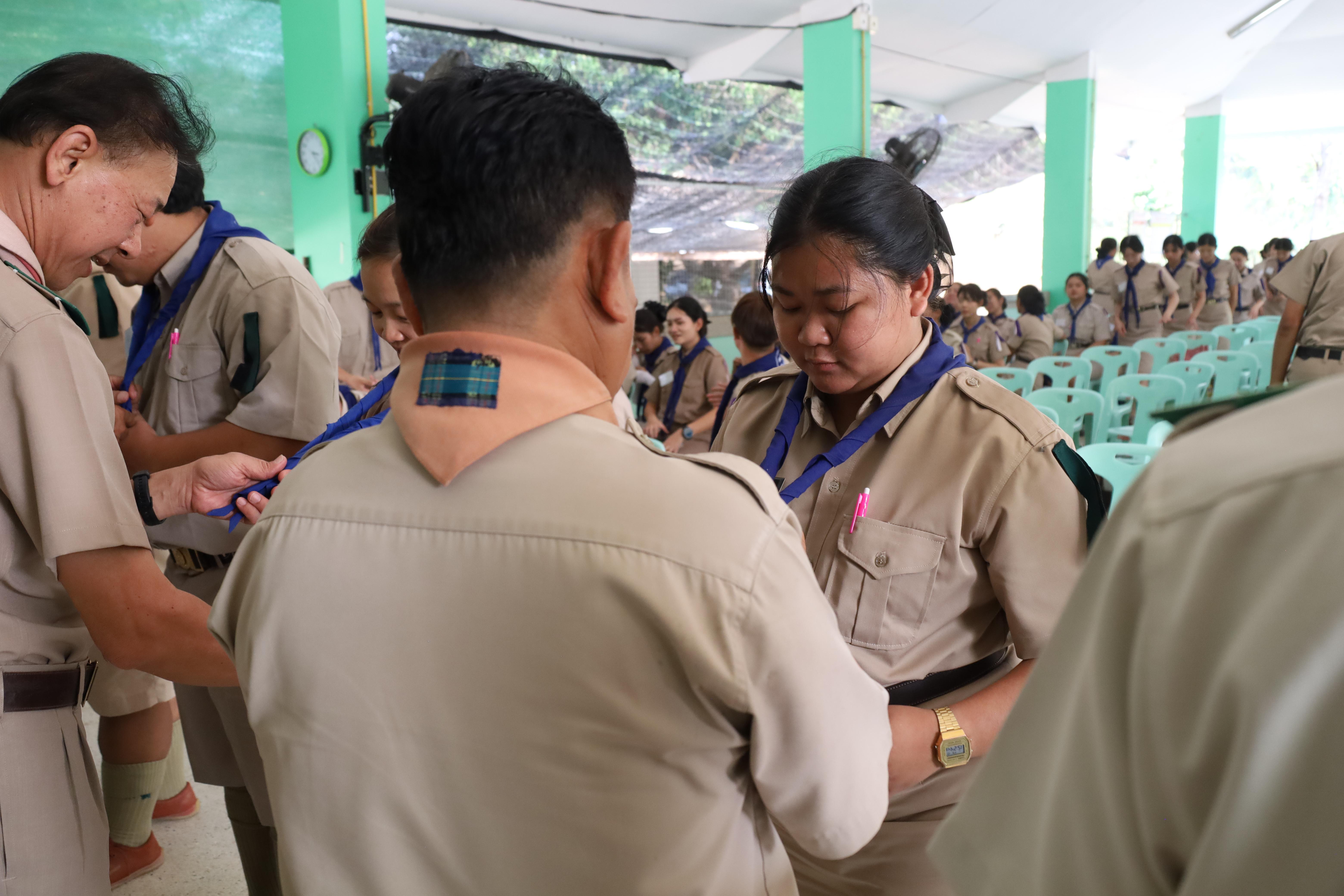 704. กิจกรรมอบรมวิชาผู้กำกับลูกเสือ ขั้นความรู้เบื้องต้น สำหรับนักศึกษาหลักสูตรประกาศนียบัตรบัณฑิต สาขาวิชาชีพครู ประจำปีการศึกษา 2568