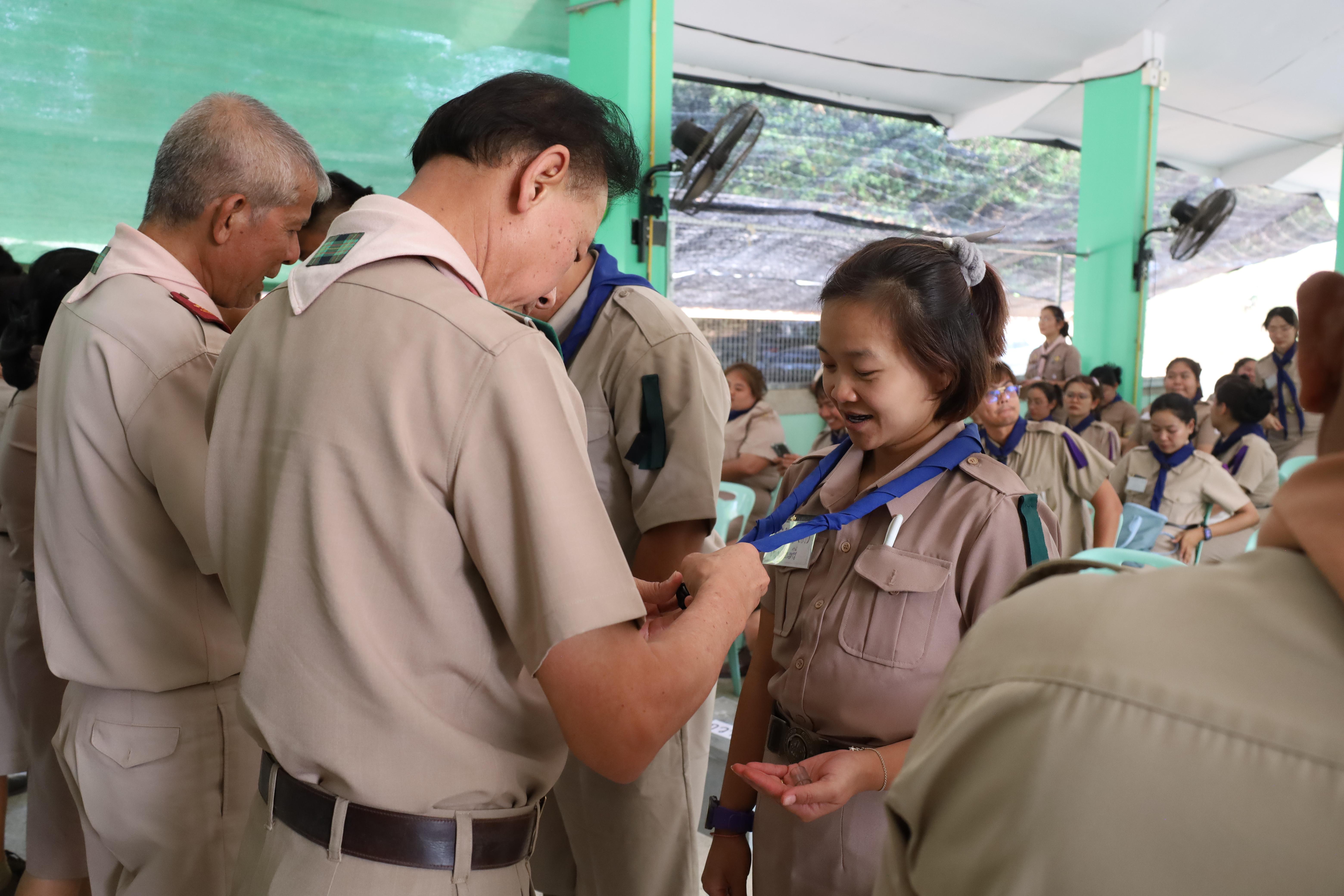 705. กิจกรรมอบรมวิชาผู้กำกับลูกเสือ ขั้นความรู้เบื้องต้น สำหรับนักศึกษาหลักสูตรประกาศนียบัตรบัณฑิต สาขาวิชาชีพครู ประจำปีการศึกษา 2568