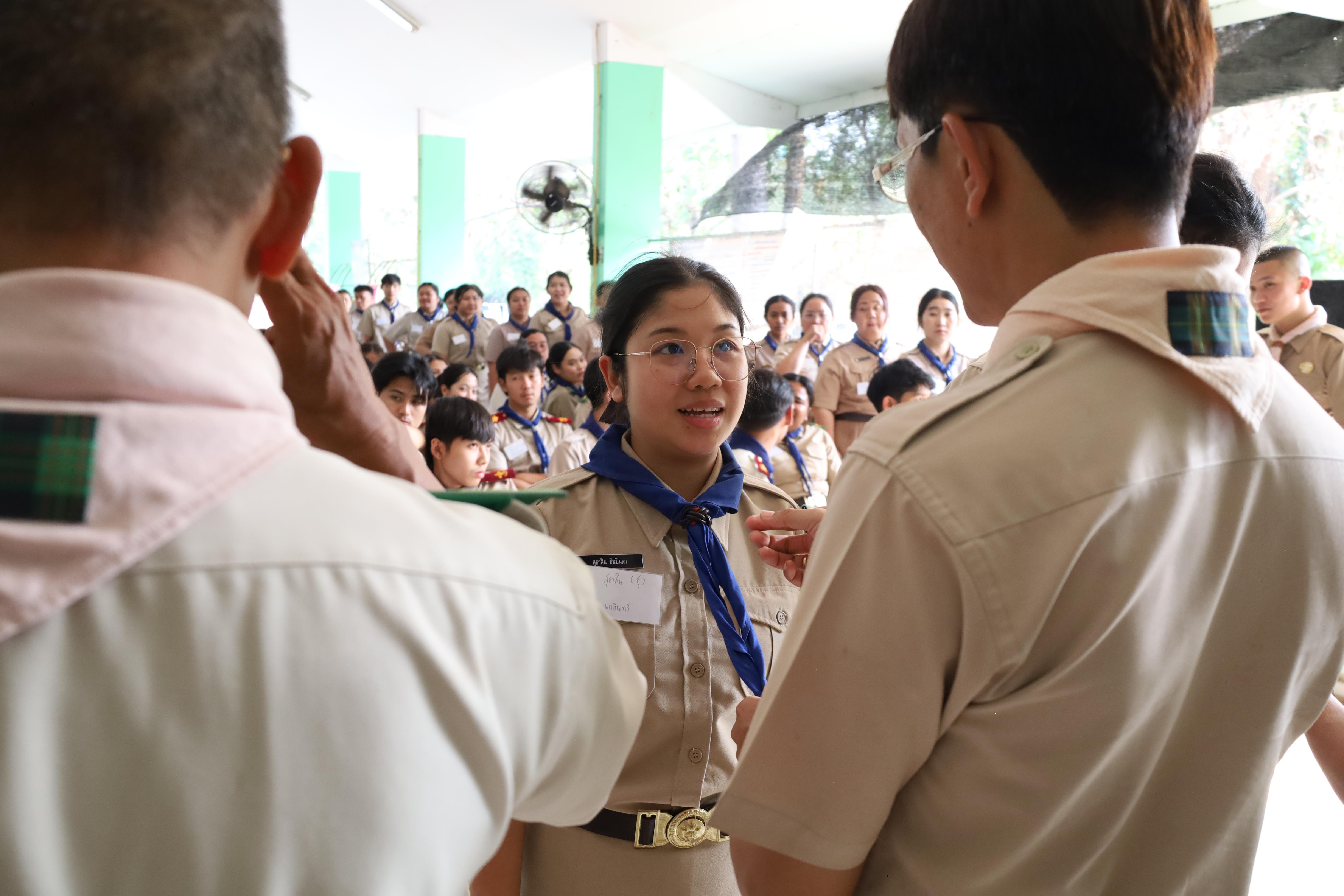 706. กิจกรรมอบรมวิชาผู้กำกับลูกเสือ ขั้นความรู้เบื้องต้น สำหรับนักศึกษาหลักสูตรประกาศนียบัตรบัณฑิต สาขาวิชาชีพครู ประจำปีการศึกษา 2568