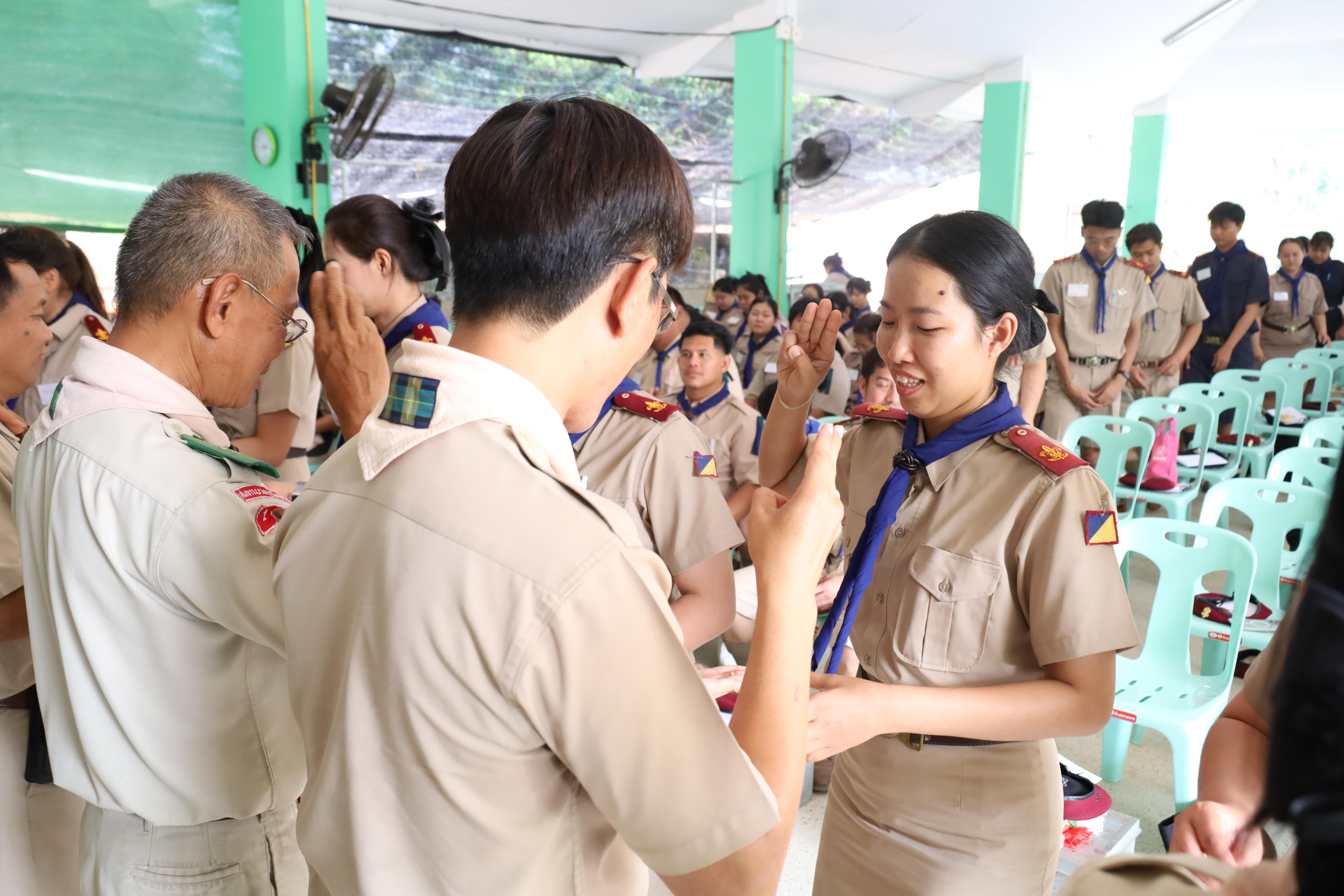 718. กิจกรรมอบรมวิชาผู้กำกับลูกเสือ ขั้นความรู้เบื้องต้น สำหรับนักศึกษาหลักสูตรประกาศนียบัตรบัณฑิต สาขาวิชาชีพครู ประจำปีการศึกษา 2568