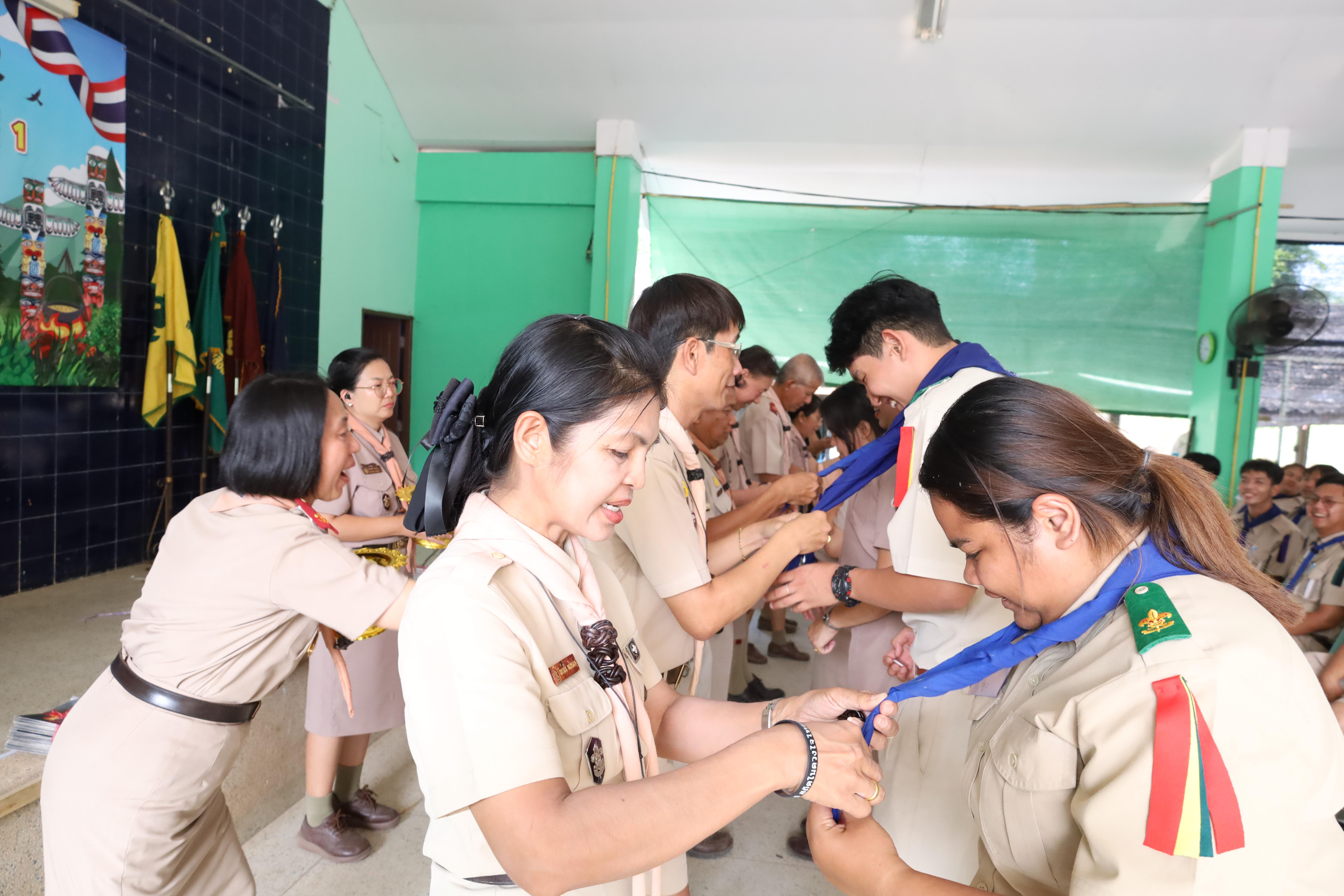 734. กิจกรรมอบรมวิชาผู้กำกับลูกเสือ ขั้นความรู้เบื้องต้น สำหรับนักศึกษาหลักสูตรประกาศนียบัตรบัณฑิต สาขาวิชาชีพครู ประจำปีการศึกษา 2568