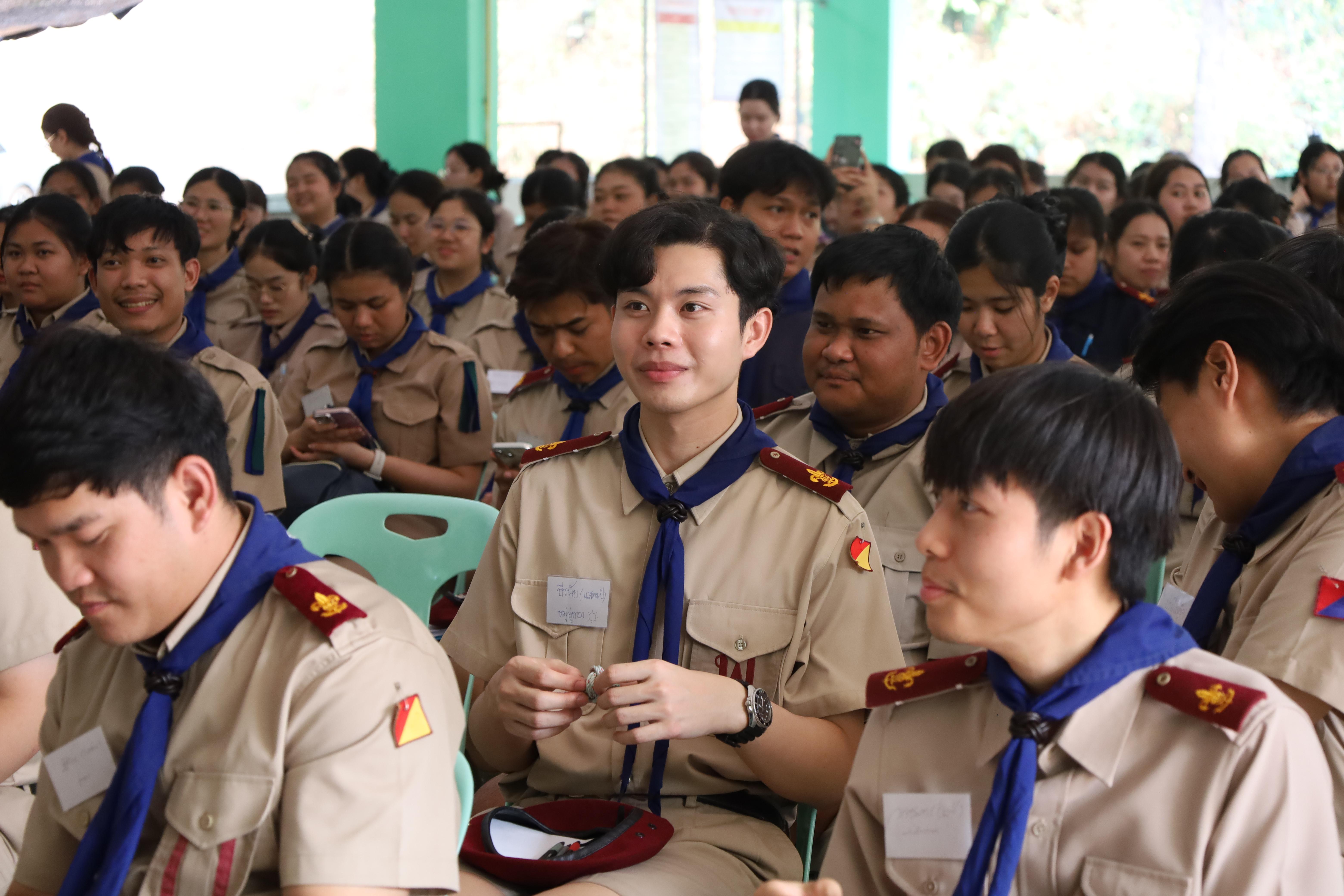 735. กิจกรรมอบรมวิชาผู้กำกับลูกเสือ ขั้นความรู้เบื้องต้น สำหรับนักศึกษาหลักสูตรประกาศนียบัตรบัณฑิต สาขาวิชาชีพครู ประจำปีการศึกษา 2568