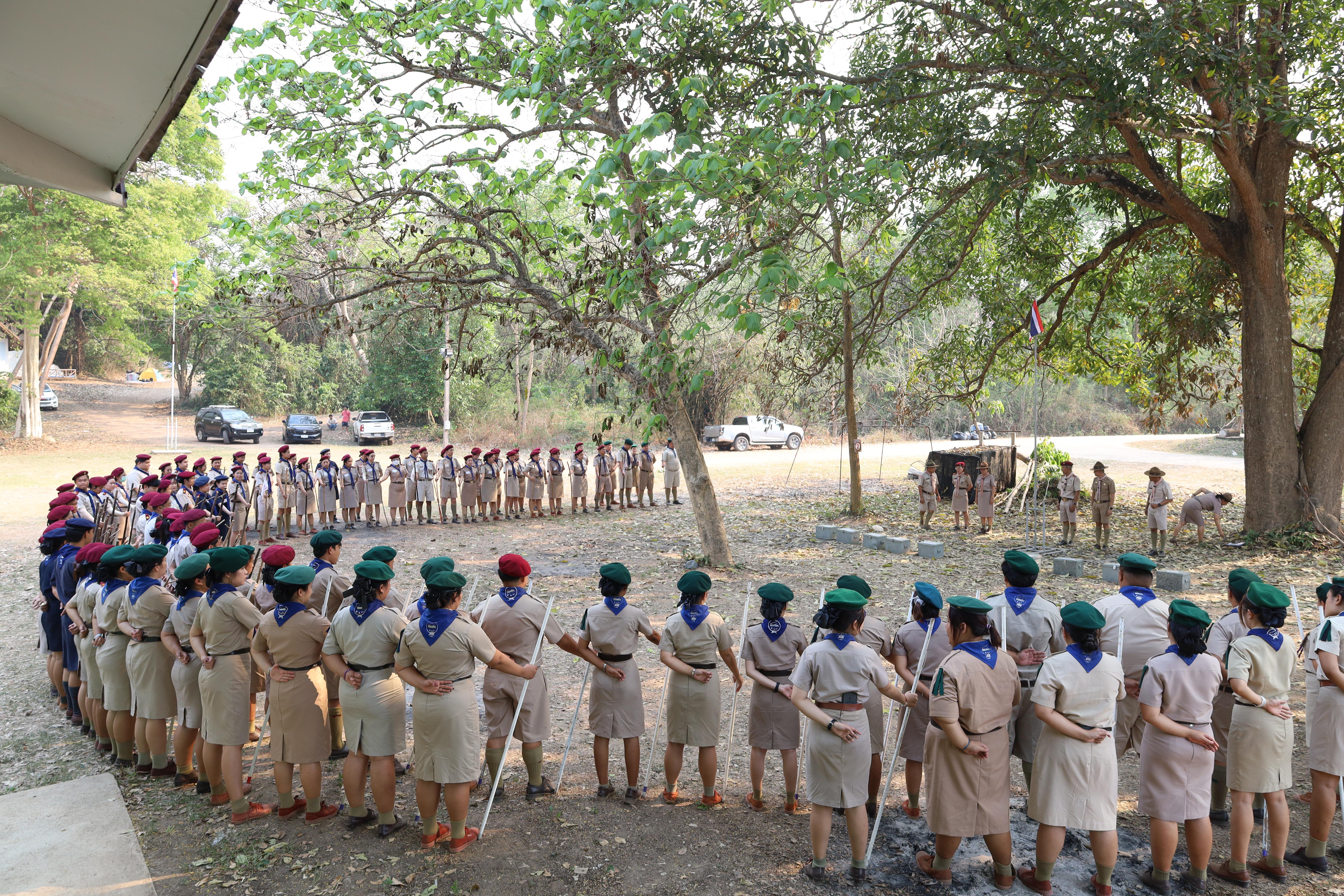 744. กิจกรรมอบรมวิชาผู้กำกับลูกเสือ ขั้นความรู้เบื้องต้น สำหรับนักศึกษาหลักสูตรประกาศนียบัตรบัณฑิต สาขาวิชาชีพครู ประจำปีการศึกษา 2568