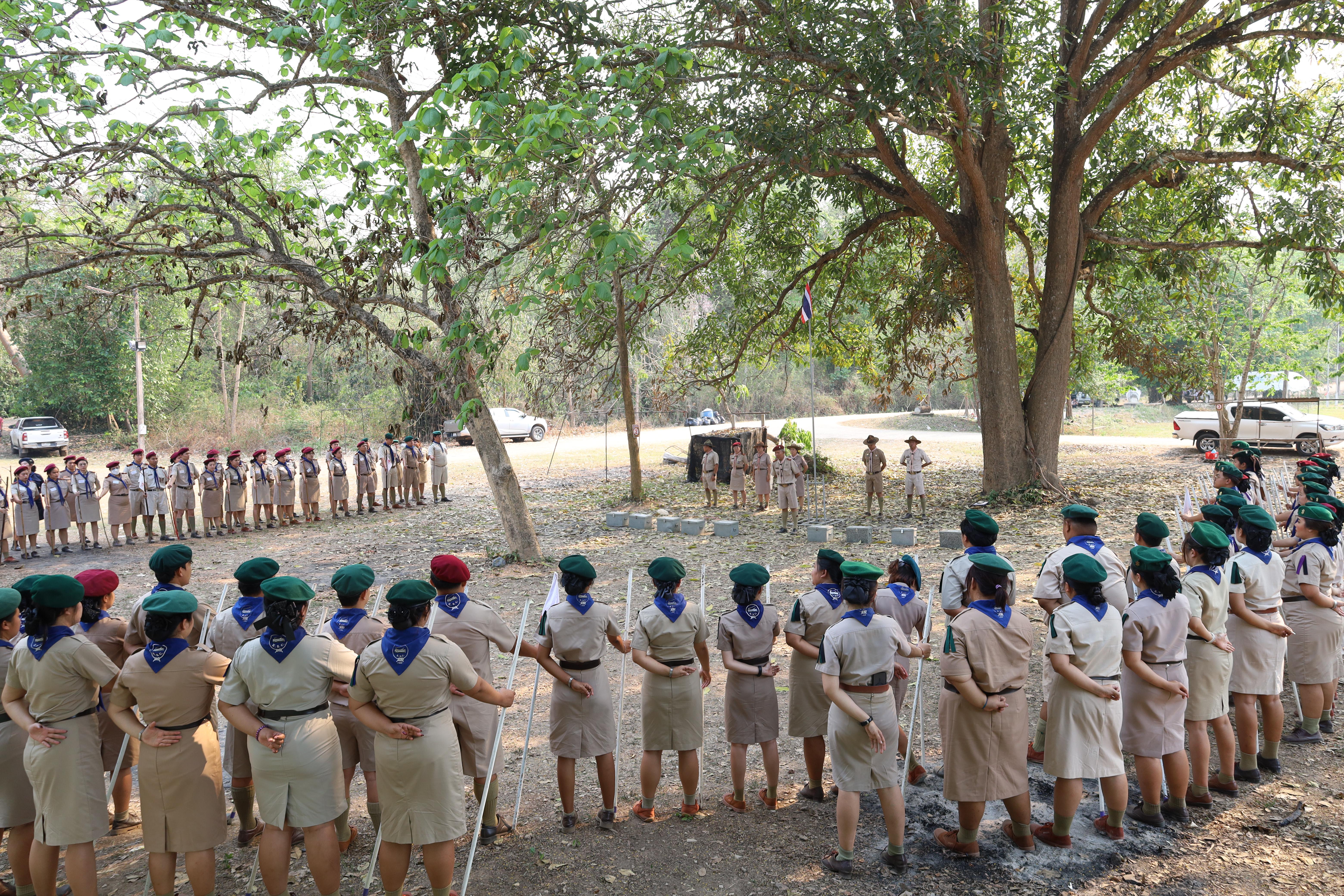 748. กิจกรรมอบรมวิชาผู้กำกับลูกเสือ ขั้นความรู้เบื้องต้น สำหรับนักศึกษาหลักสูตรประกาศนียบัตรบัณฑิต สาขาวิชาชีพครู ประจำปีการศึกษา 2568