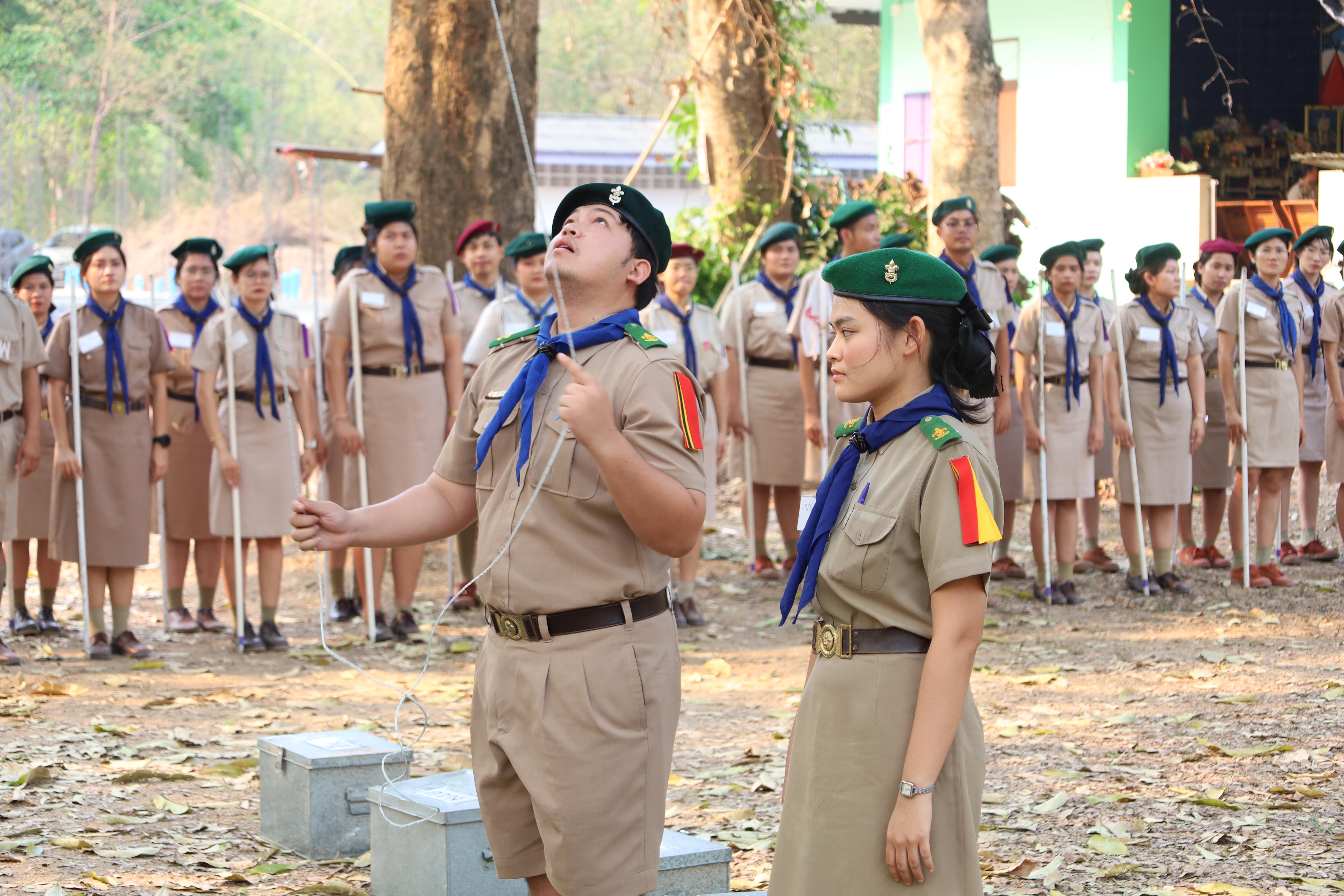 759. กิจกรรมอบรมวิชาผู้กำกับลูกเสือ ขั้นความรู้เบื้องต้น สำหรับนักศึกษาหลักสูตรประกาศนียบัตรบัณฑิต สาขาวิชาชีพครู ประจำปีการศึกษา 2568