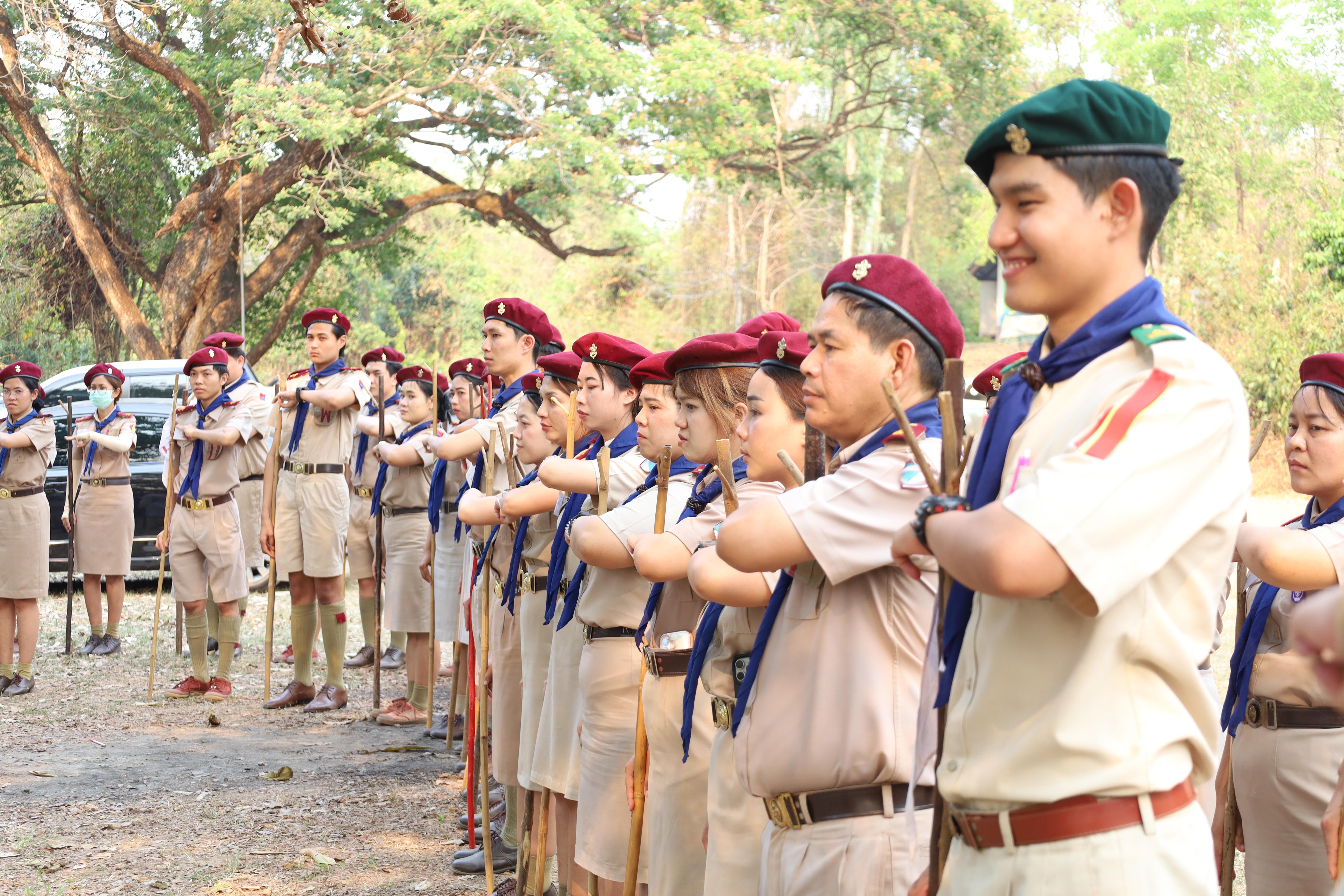 763. กิจกรรมอบรมวิชาผู้กำกับลูกเสือ ขั้นความรู้เบื้องต้น สำหรับนักศึกษาหลักสูตรประกาศนียบัตรบัณฑิต สาขาวิชาชีพครู ประจำปีการศึกษา 2568