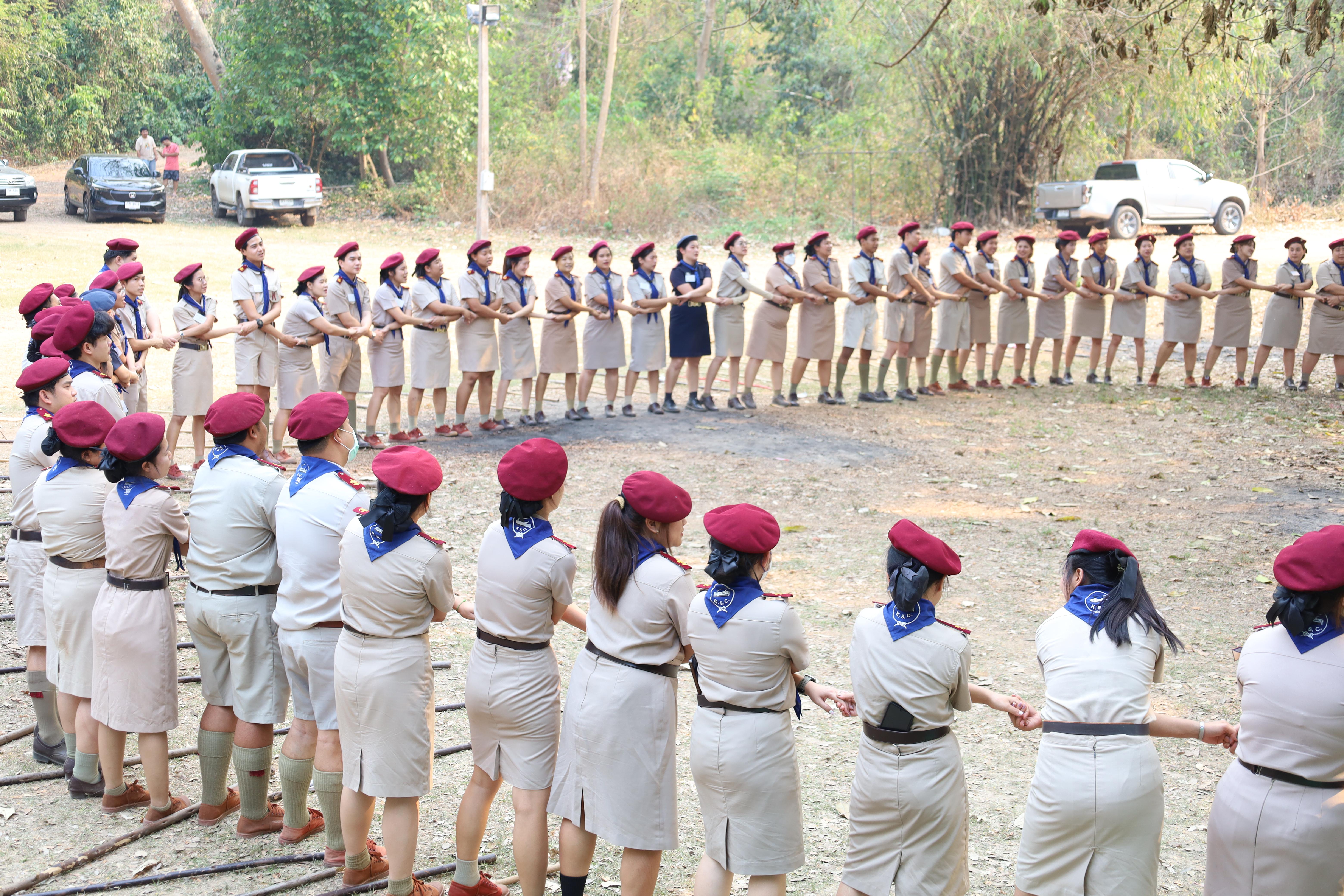 771. กิจกรรมอบรมวิชาผู้กำกับลูกเสือ ขั้นความรู้เบื้องต้น สำหรับนักศึกษาหลักสูตรประกาศนียบัตรบัณฑิต สาขาวิชาชีพครู ประจำปีการศึกษา 2568