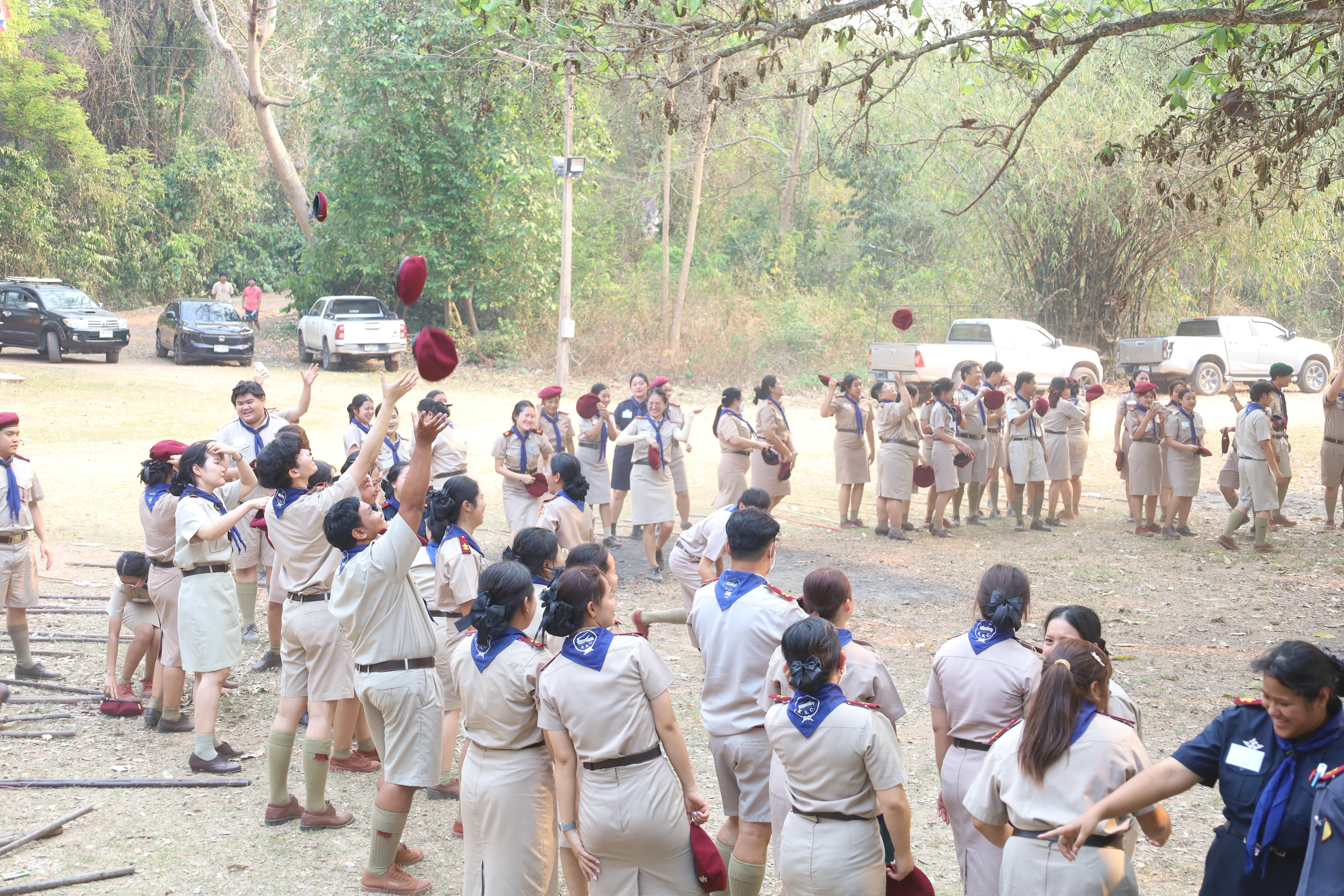 781. กิจกรรมอบรมวิชาผู้กำกับลูกเสือ ขั้นความรู้เบื้องต้น สำหรับนักศึกษาหลักสูตรประกาศนียบัตรบัณฑิต สาขาวิชาชีพครู ประจำปีการศึกษา 2568