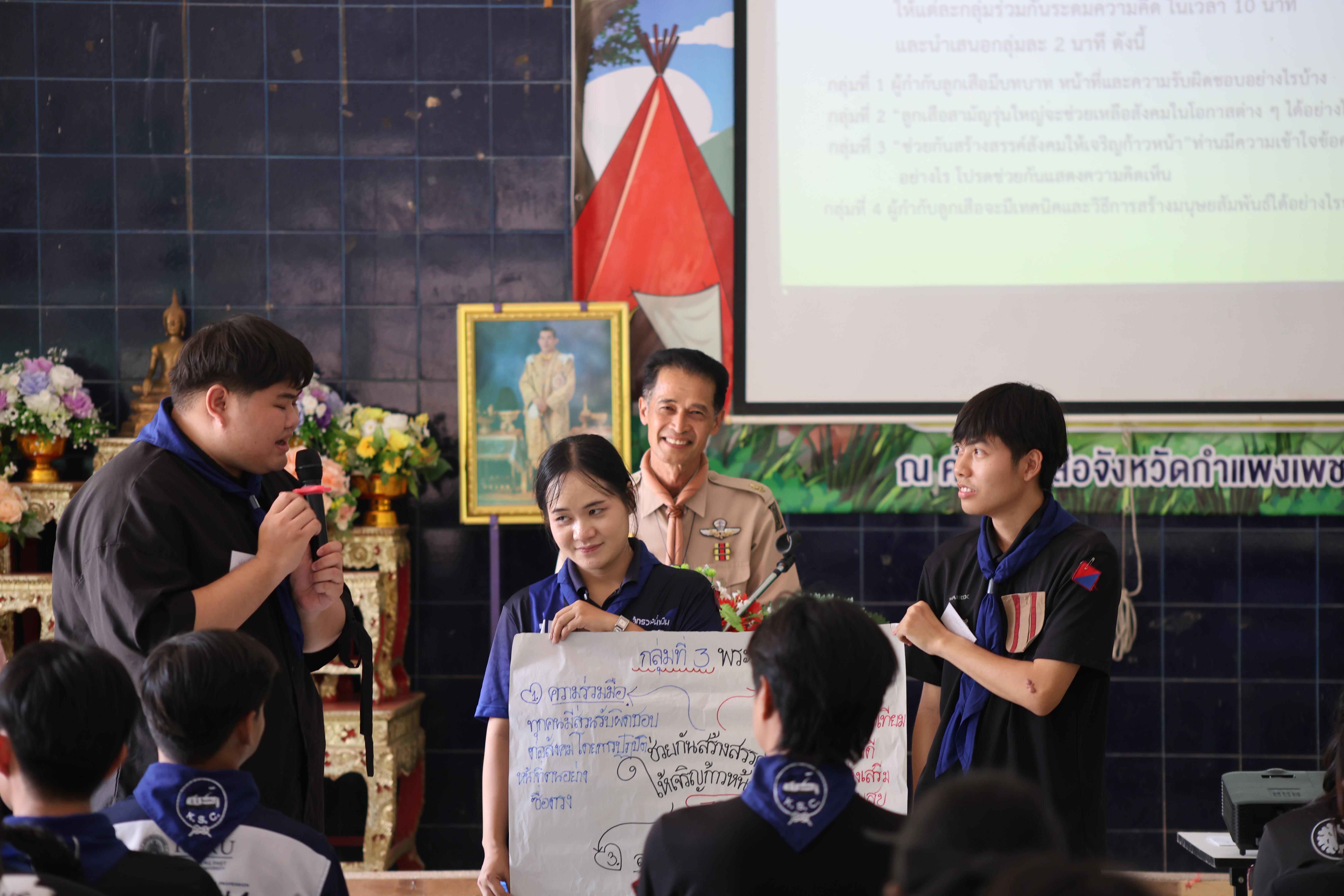 816. กิจกรรมอบรมวิชาผู้กำกับลูกเสือ ขั้นความรู้เบื้องต้น สำหรับนักศึกษาหลักสูตรประกาศนียบัตรบัณฑิต สาขาวิชาชีพครู ประจำปีการศึกษา 2568