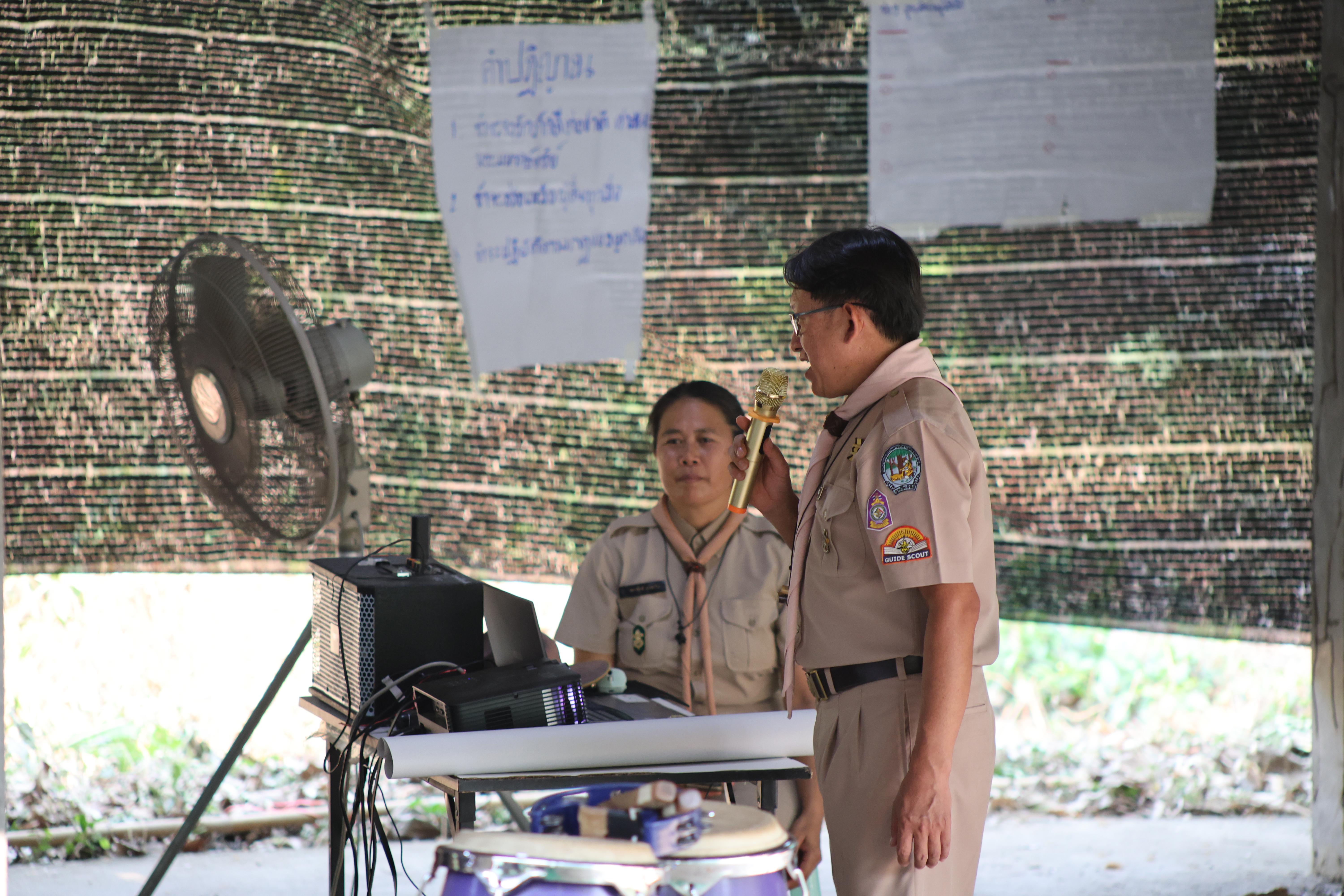 819. กิจกรรมอบรมวิชาผู้กำกับลูกเสือ ขั้นความรู้เบื้องต้น สำหรับนักศึกษาหลักสูตรประกาศนียบัตรบัณฑิต สาขาวิชาชีพครู ประจำปีการศึกษา 2568