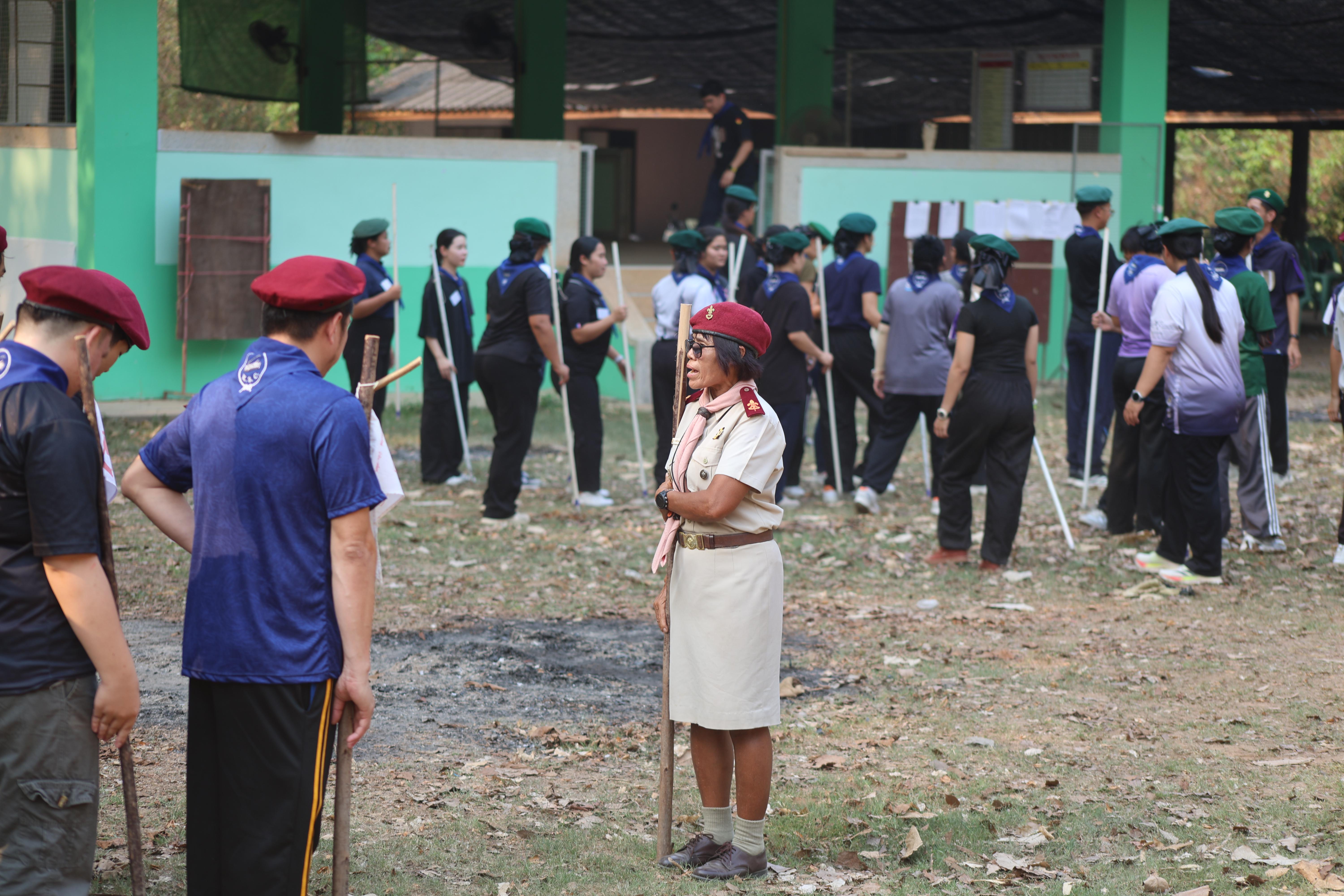 841. กิจกรรมอบรมวิชาผู้กำกับลูกเสือ ขั้นความรู้เบื้องต้น สำหรับนักศึกษาหลักสูตรประกาศนียบัตรบัณฑิต สาขาวิชาชีพครู ประจำปีการศึกษา 2568