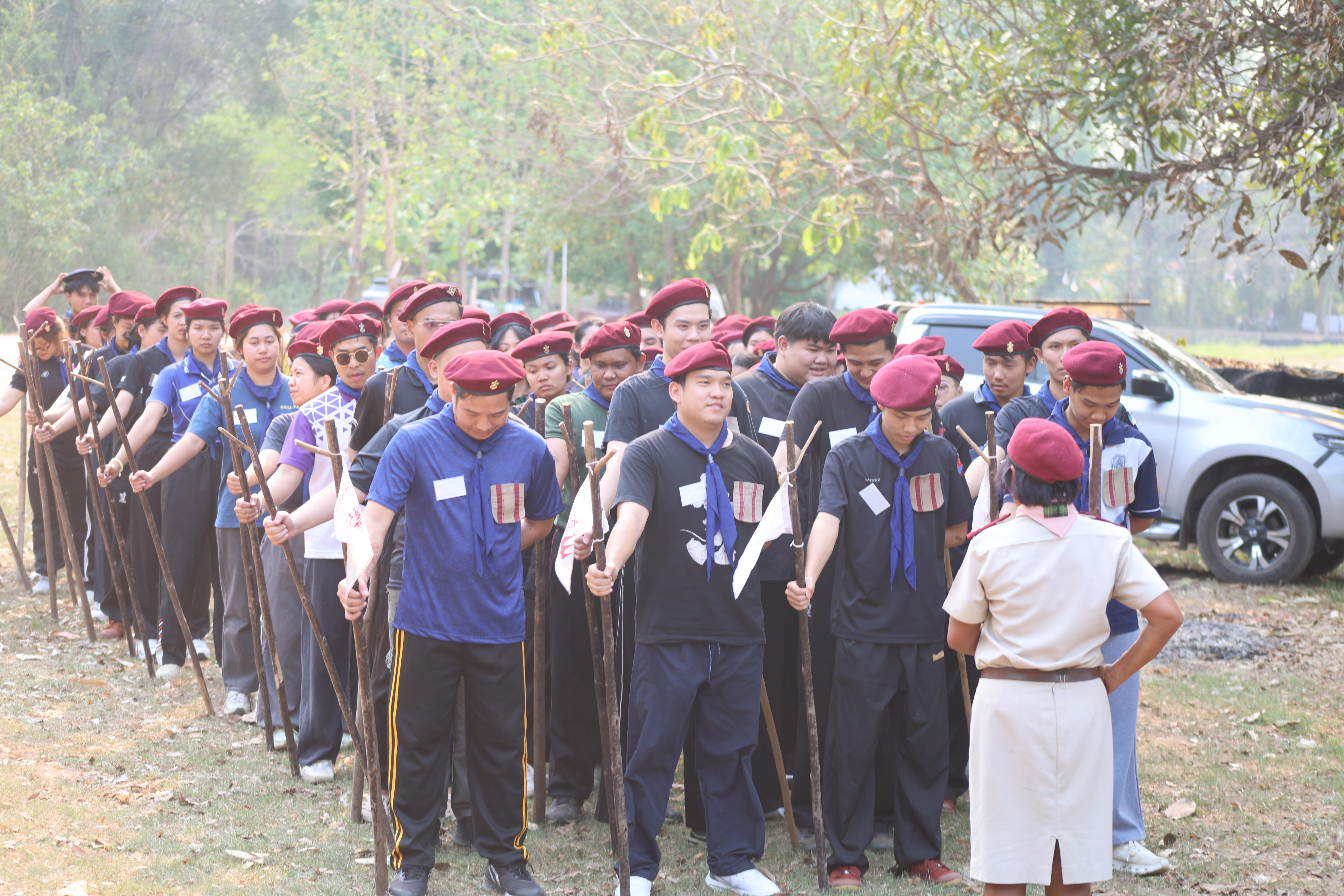 843. กิจกรรมอบรมวิชาผู้กำกับลูกเสือ ขั้นความรู้เบื้องต้น สำหรับนักศึกษาหลักสูตรประกาศนียบัตรบัณฑิต สาขาวิชาชีพครู ประจำปีการศึกษา 2568