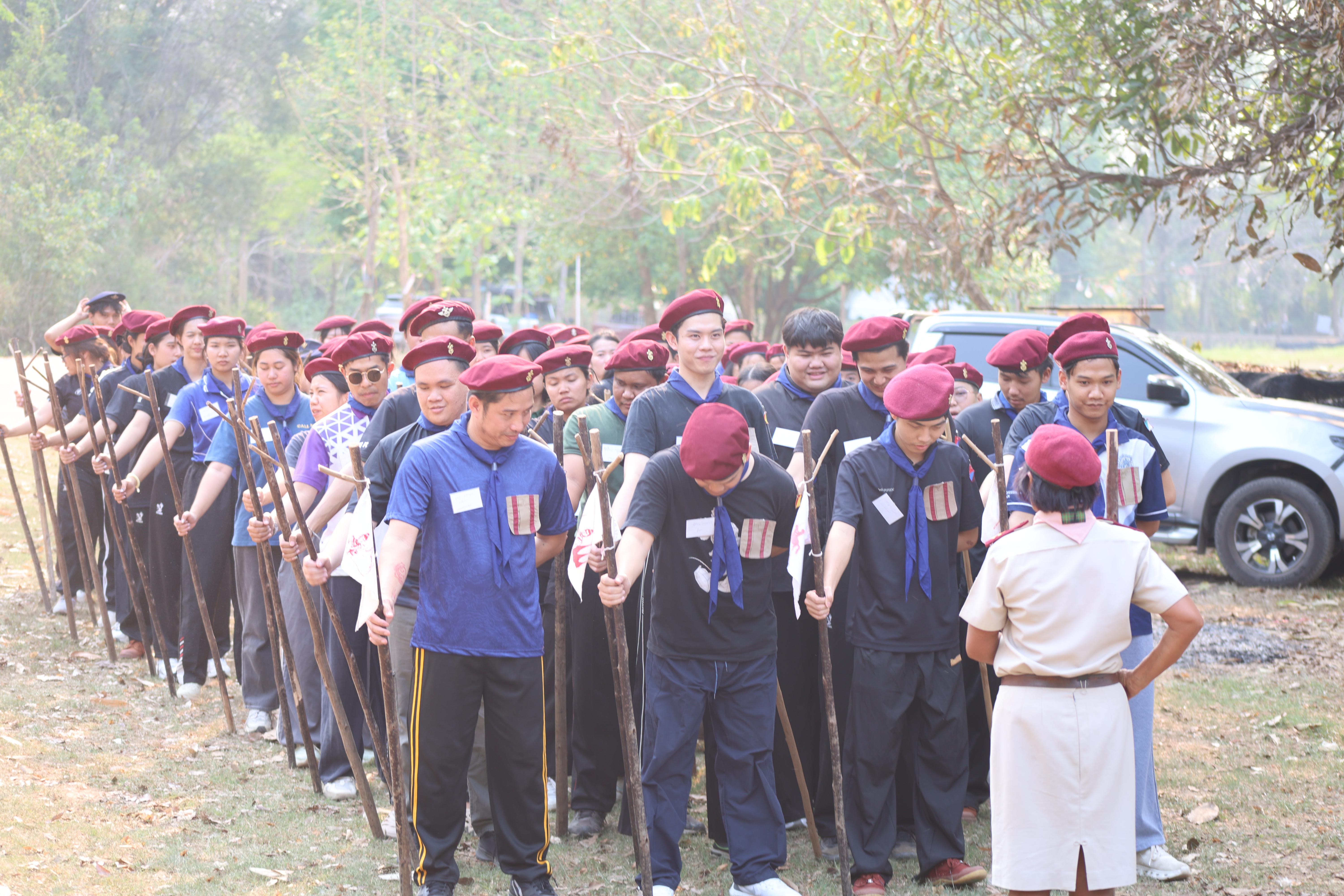 844. กิจกรรมอบรมวิชาผู้กำกับลูกเสือ ขั้นความรู้เบื้องต้น สำหรับนักศึกษาหลักสูตรประกาศนียบัตรบัณฑิต สาขาวิชาชีพครู ประจำปีการศึกษา 2568