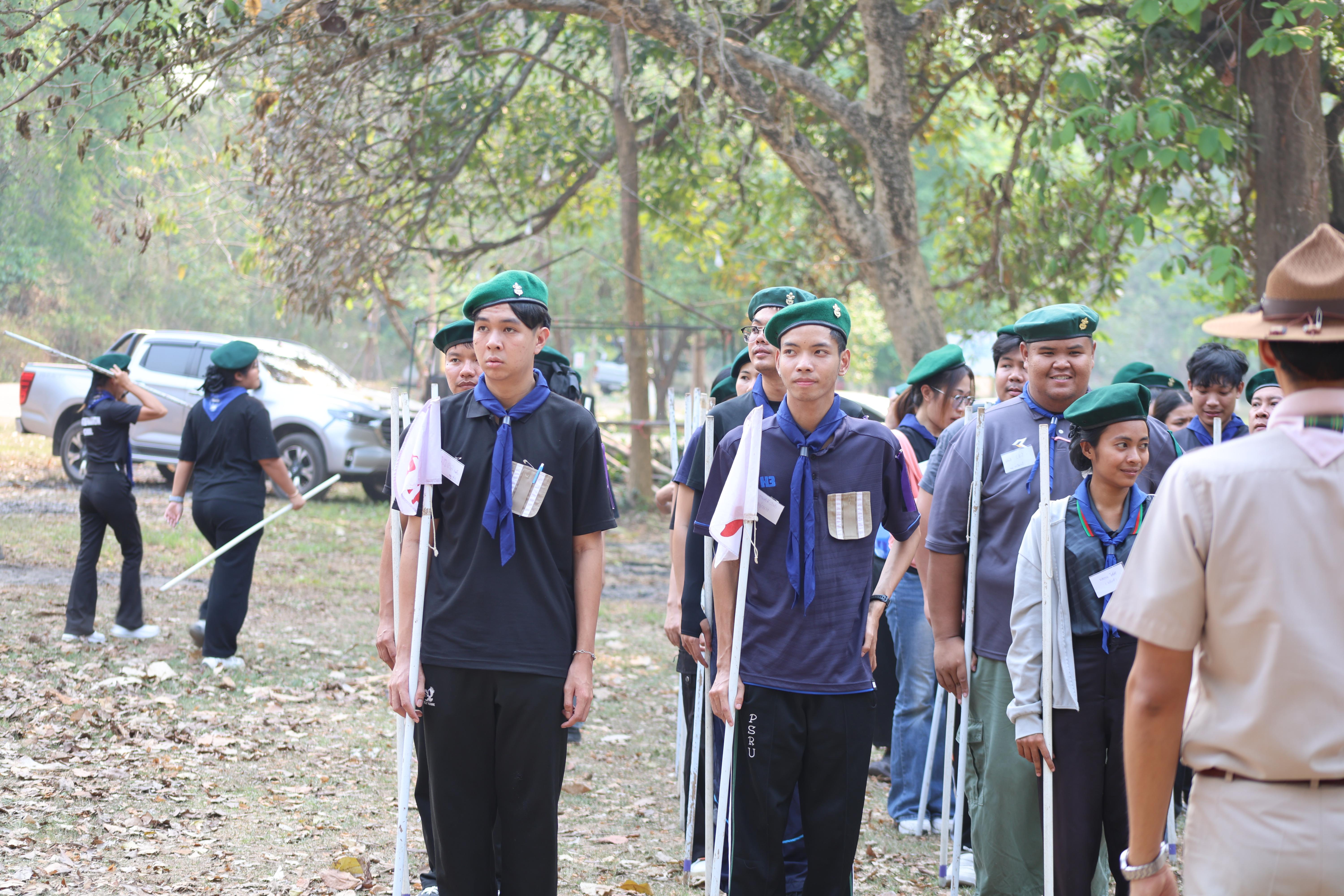 853. กิจกรรมอบรมวิชาผู้กำกับลูกเสือ ขั้นความรู้เบื้องต้น สำหรับนักศึกษาหลักสูตรประกาศนียบัตรบัณฑิต สาขาวิชาชีพครู ประจำปีการศึกษา 2568