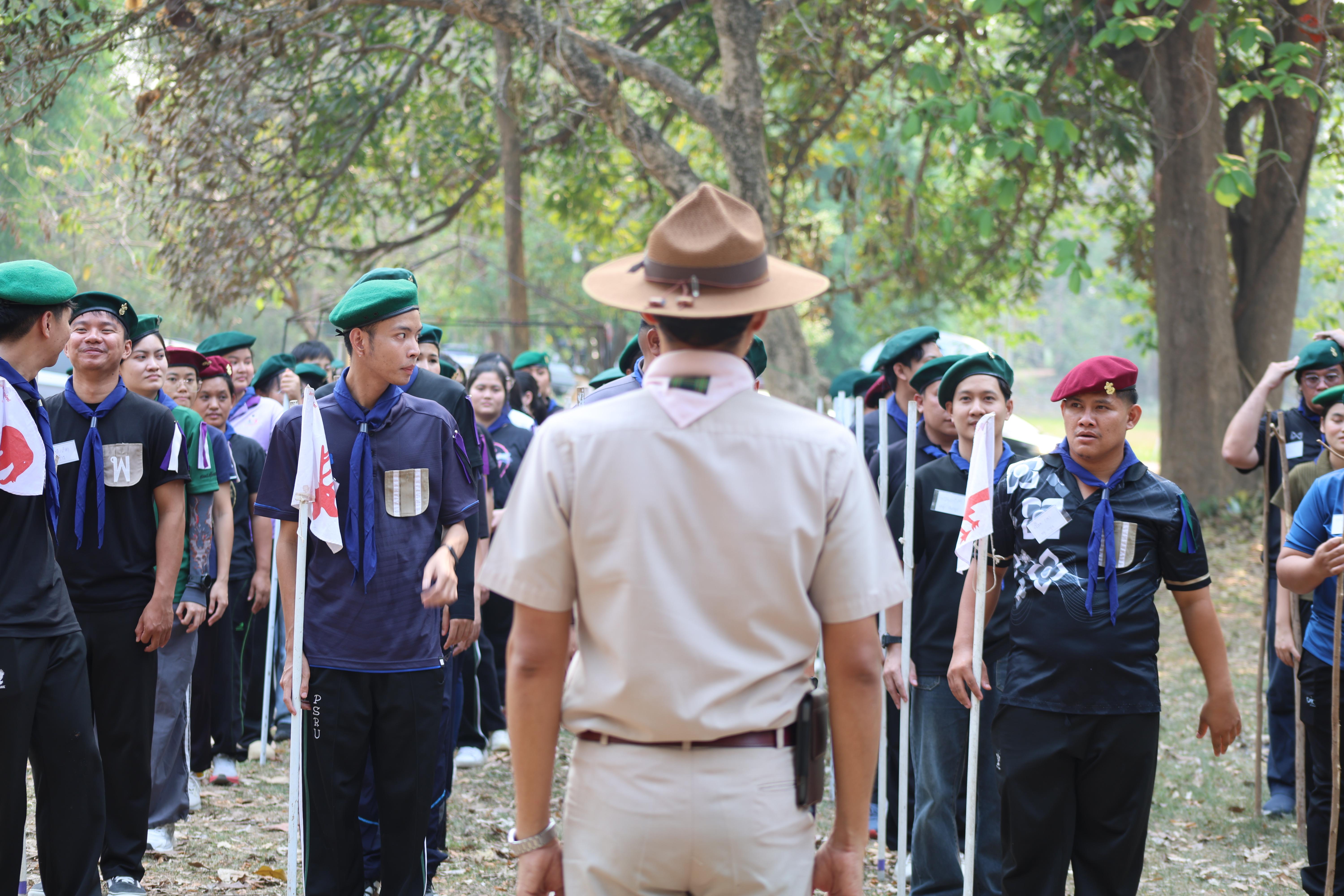 860. กิจกรรมอบรมวิชาผู้กำกับลูกเสือ ขั้นความรู้เบื้องต้น สำหรับนักศึกษาหลักสูตรประกาศนียบัตรบัณฑิต สาขาวิชาชีพครู ประจำปีการศึกษา 2568