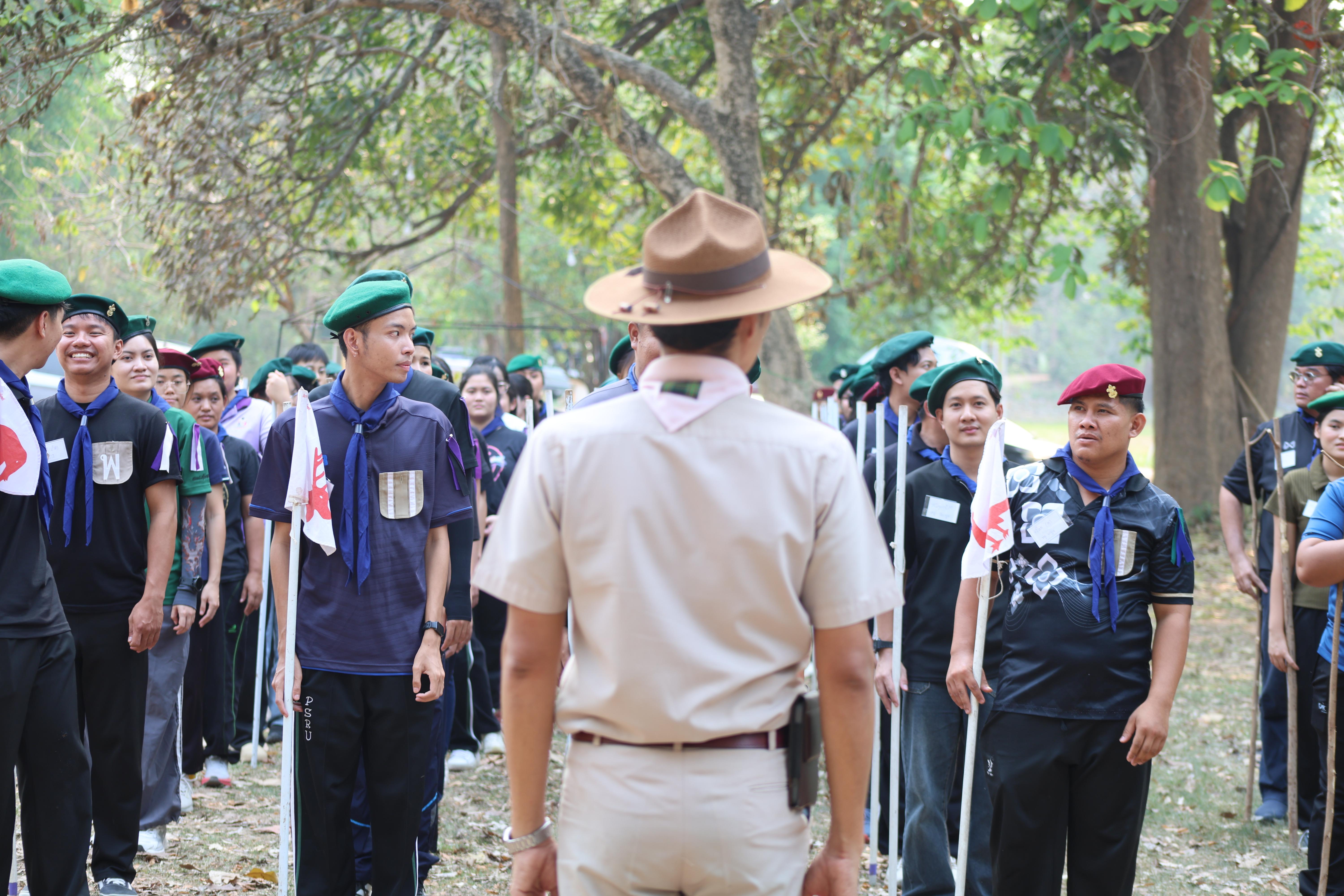 861. กิจกรรมอบรมวิชาผู้กำกับลูกเสือ ขั้นความรู้เบื้องต้น สำหรับนักศึกษาหลักสูตรประกาศนียบัตรบัณฑิต สาขาวิชาชีพครู ประจำปีการศึกษา 2568