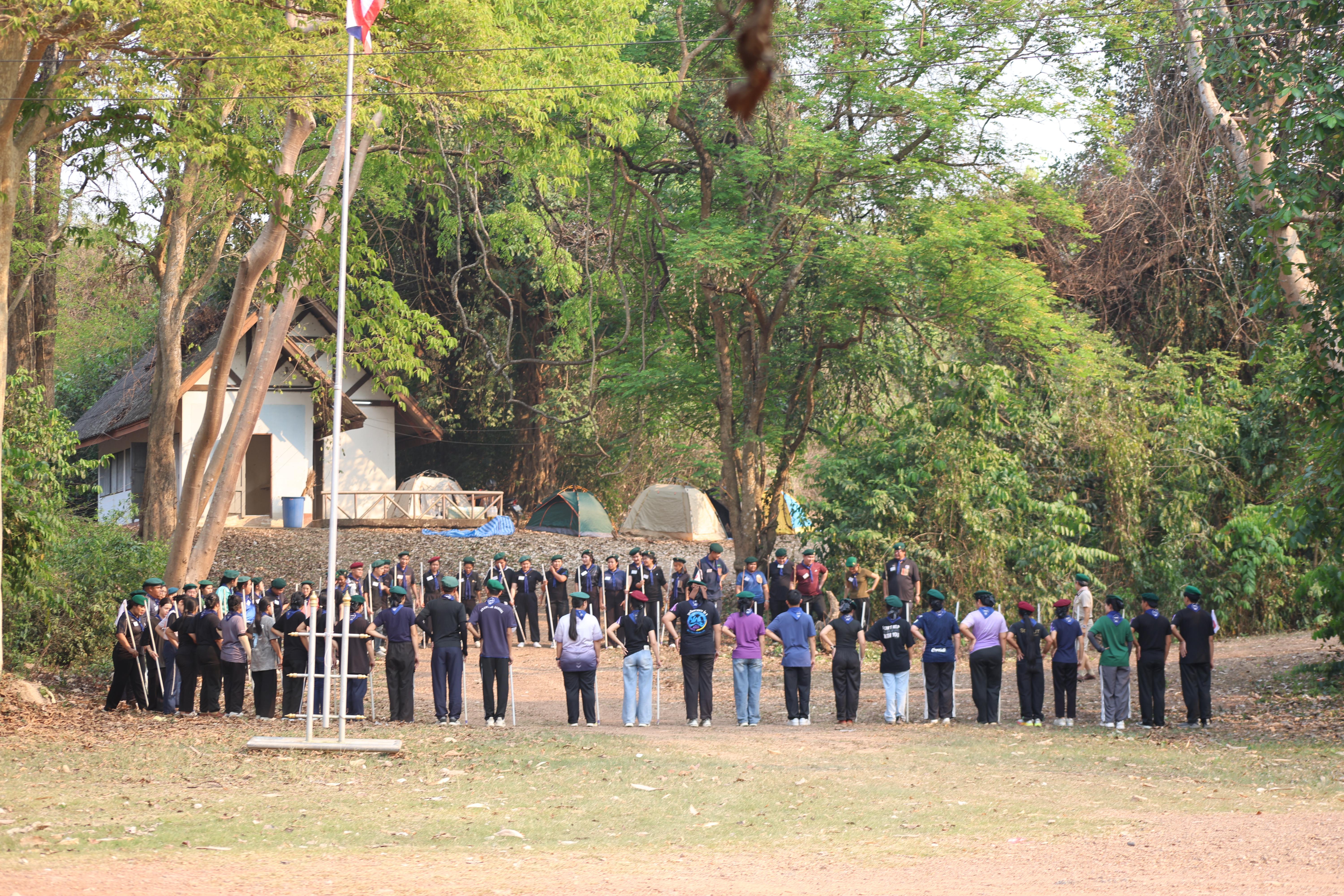 921. กิจกรรมอบรมวิชาผู้กำกับลูกเสือ ขั้นความรู้เบื้องต้น สำหรับนักศึกษาหลักสูตรประกาศนียบัตรบัณฑิต สาขาวิชาชีพครู ประจำปีการศึกษา 2568