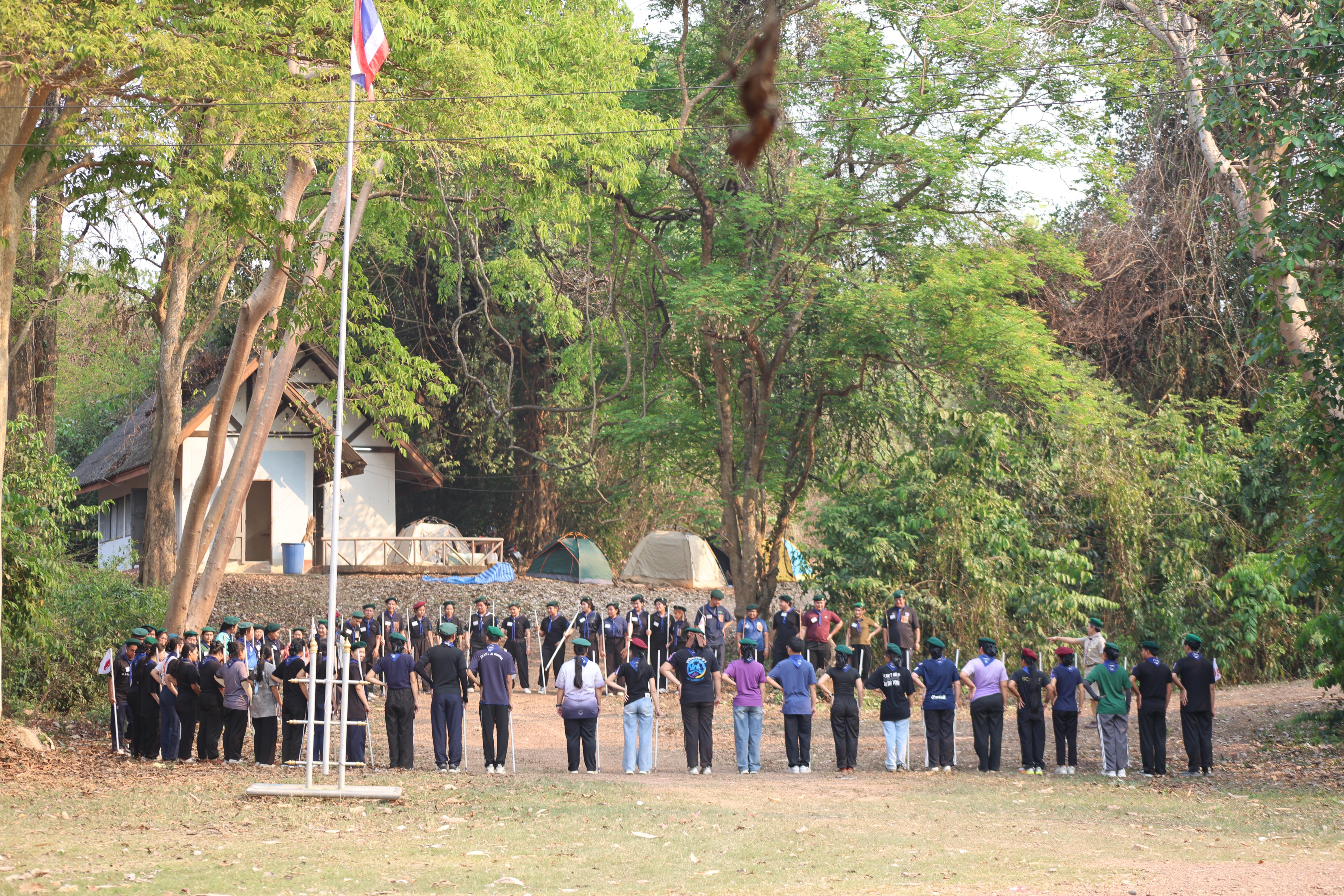 922. กิจกรรมอบรมวิชาผู้กำกับลูกเสือ ขั้นความรู้เบื้องต้น สำหรับนักศึกษาหลักสูตรประกาศนียบัตรบัณฑิต สาขาวิชาชีพครู ประจำปีการศึกษา 2568