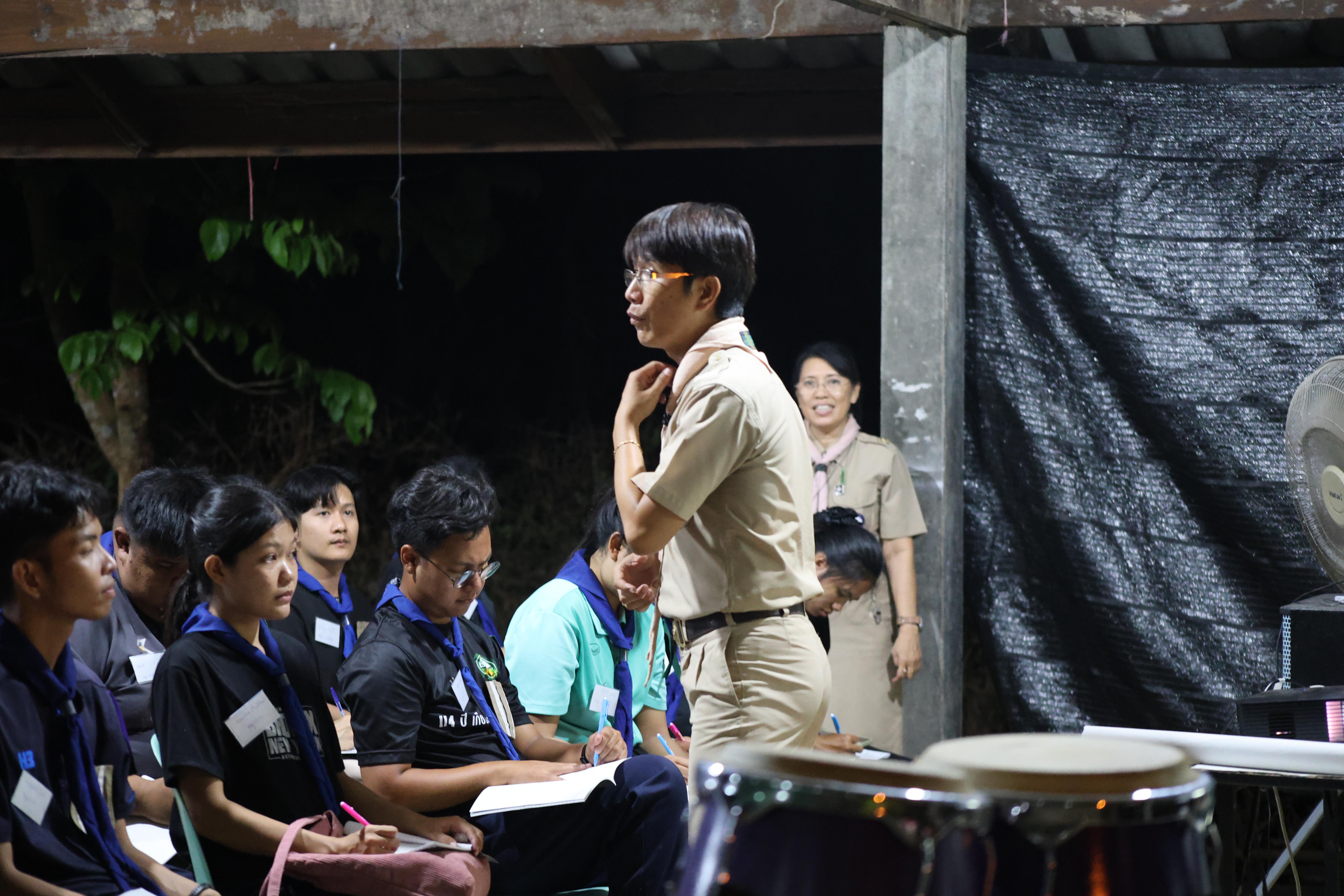 991. กิจกรรมอบรมวิชาผู้กำกับลูกเสือ ขั้นความรู้เบื้องต้น สำหรับนักศึกษาหลักสูตรประกาศนียบัตรบัณฑิต สาขาวิชาชีพครู ประจำปีการศึกษา 2568