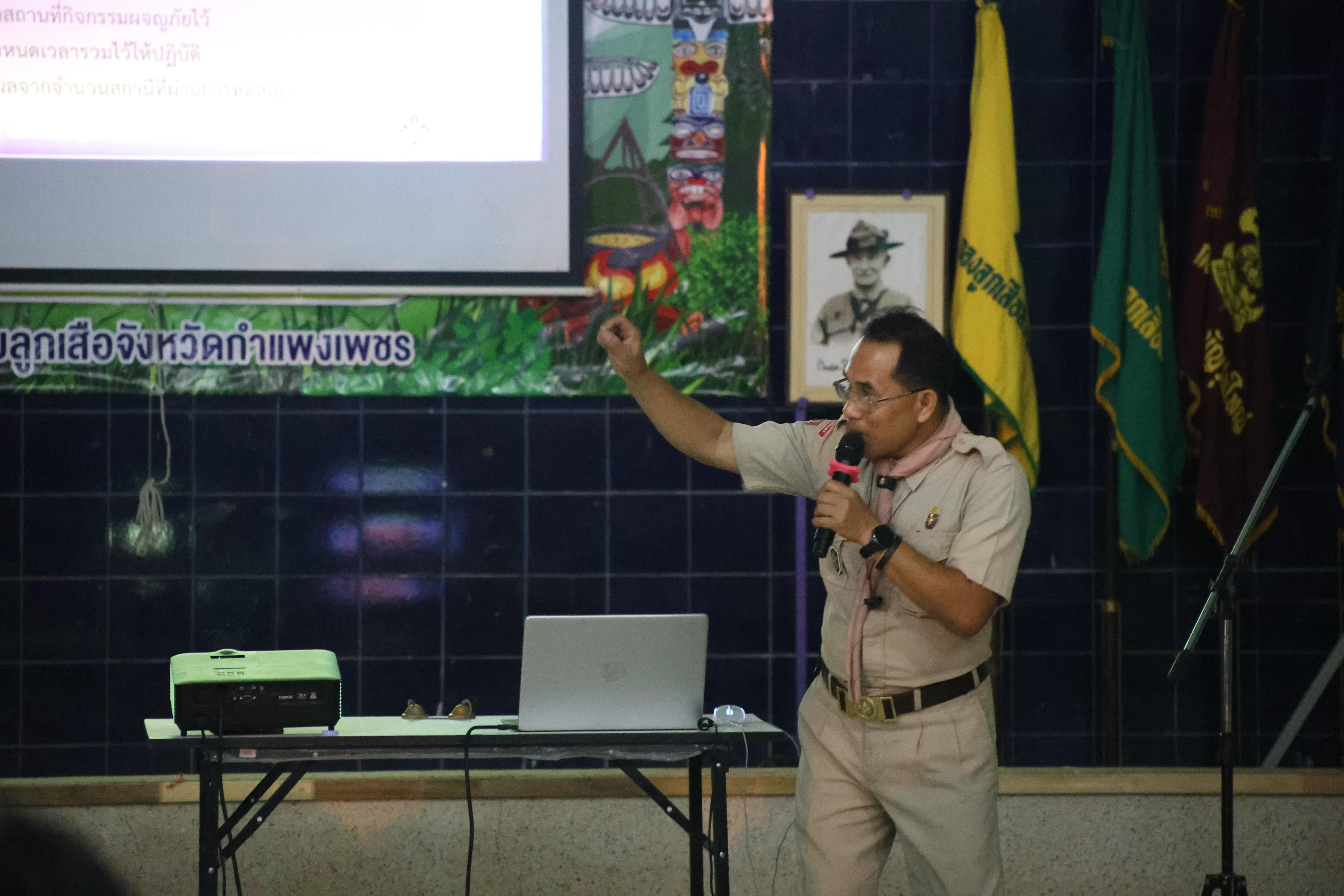 1010. กิจกรรมอบรมวิชาผู้กำกับลูกเสือ ขั้นความรู้เบื้องต้น สำหรับนักศึกษาหลักสูตรประกาศนียบัตรบัณฑิต สาขาวิชาชีพครู ประจำปีการศึกษา 2568