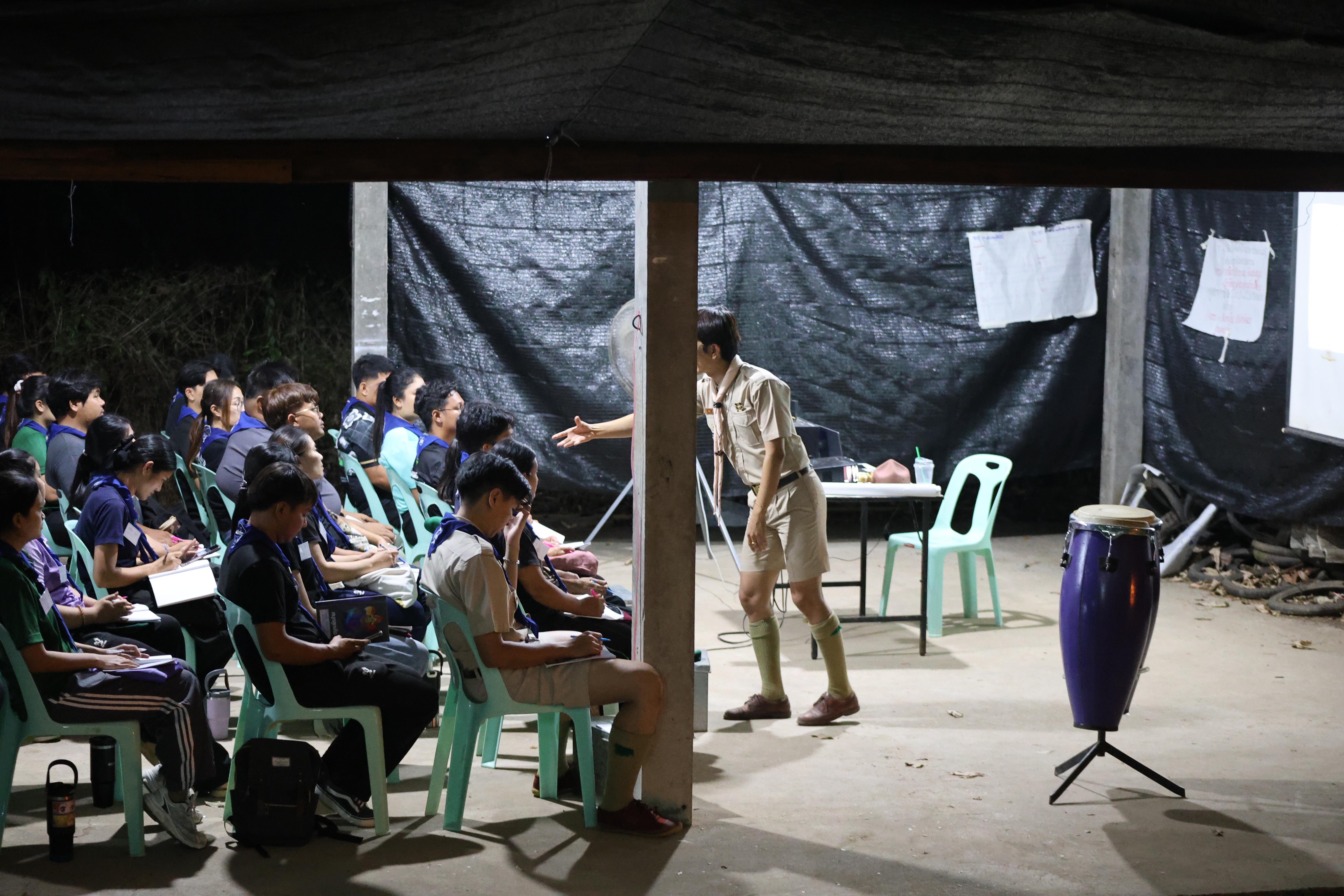 1017. กิจกรรมอบรมวิชาผู้กำกับลูกเสือ ขั้นความรู้เบื้องต้น สำหรับนักศึกษาหลักสูตรประกาศนียบัตรบัณฑิต สาขาวิชาชีพครู ประจำปีการศึกษา 2568