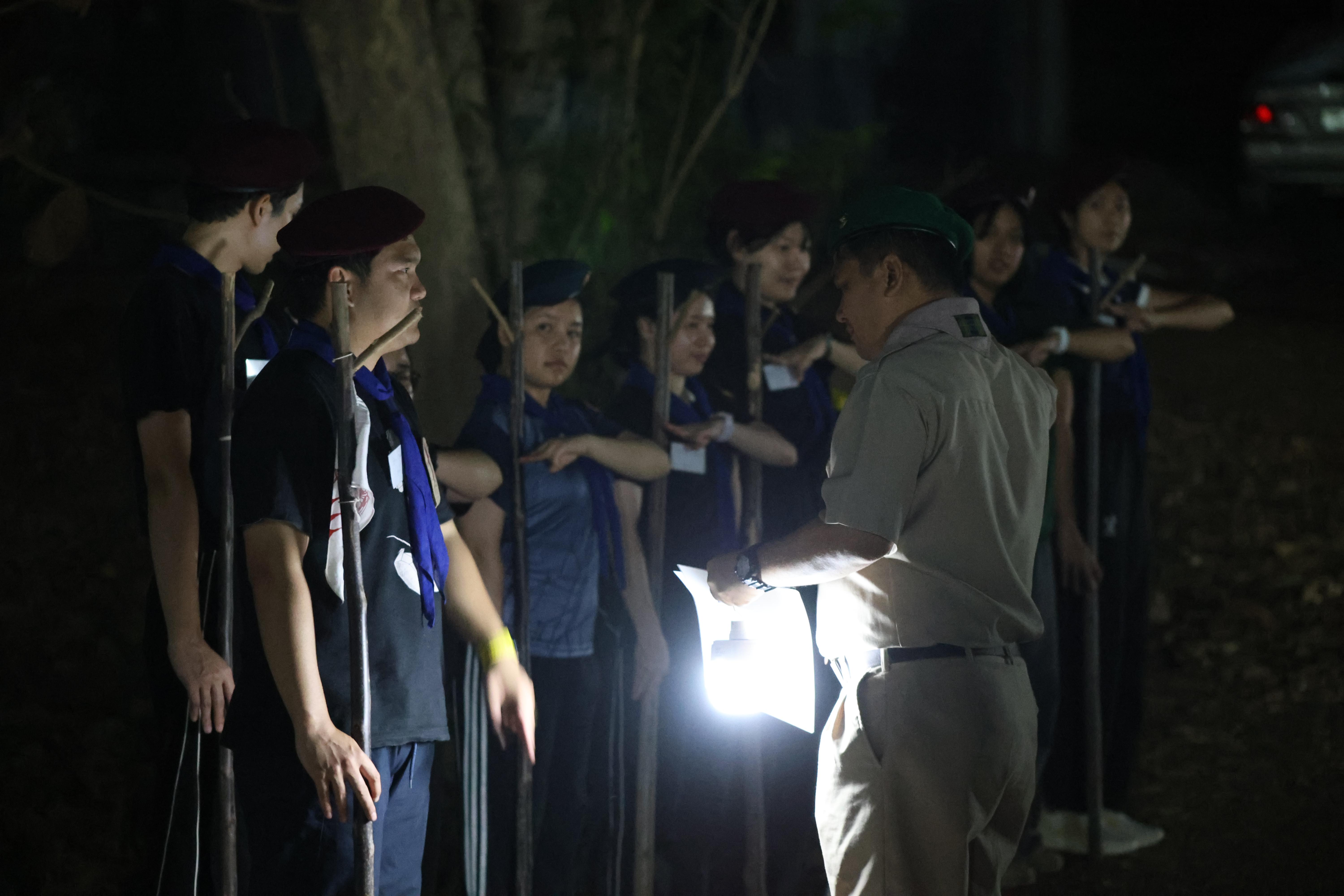 1027. กิจกรรมอบรมวิชาผู้กำกับลูกเสือ ขั้นความรู้เบื้องต้น สำหรับนักศึกษาหลักสูตรประกาศนียบัตรบัณฑิต สาขาวิชาชีพครู ประจำปีการศึกษา 2568