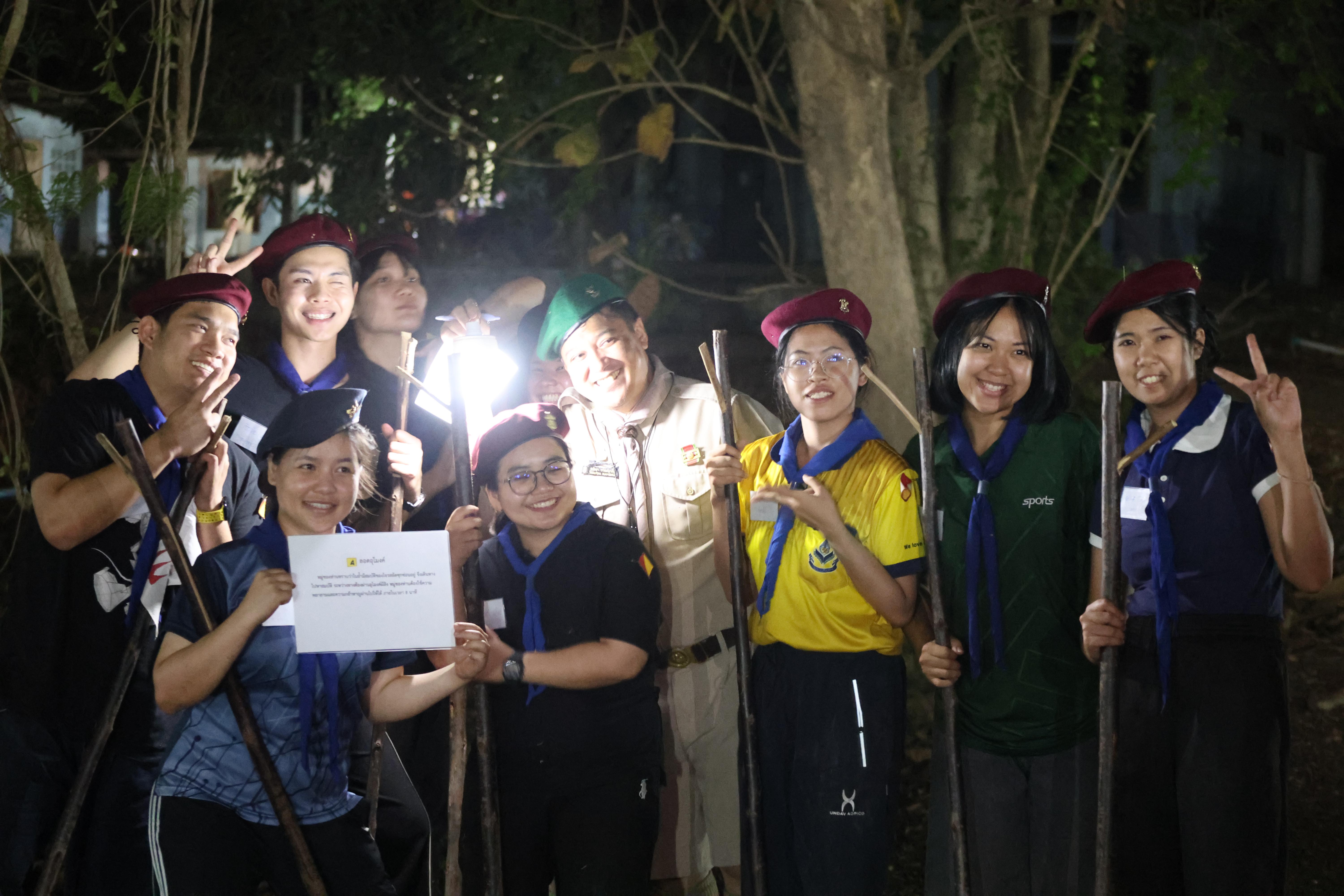 1039. กิจกรรมอบรมวิชาผู้กำกับลูกเสือ ขั้นความรู้เบื้องต้น สำหรับนักศึกษาหลักสูตรประกาศนียบัตรบัณฑิต สาขาวิชาชีพครู ประจำปีการศึกษา 2568