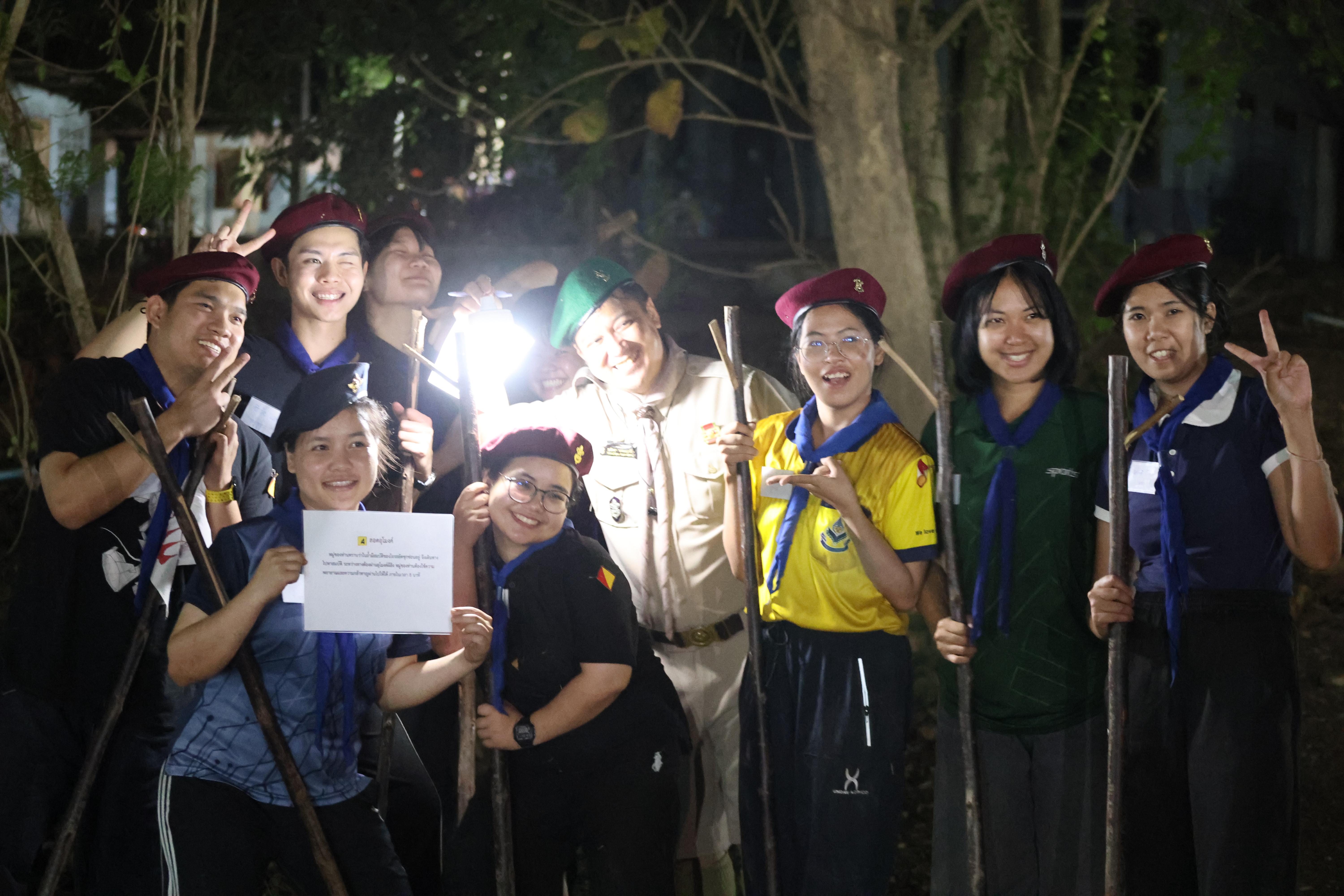 1040. กิจกรรมอบรมวิชาผู้กำกับลูกเสือ ขั้นความรู้เบื้องต้น สำหรับนักศึกษาหลักสูตรประกาศนียบัตรบัณฑิต สาขาวิชาชีพครู ประจำปีการศึกษา 2568