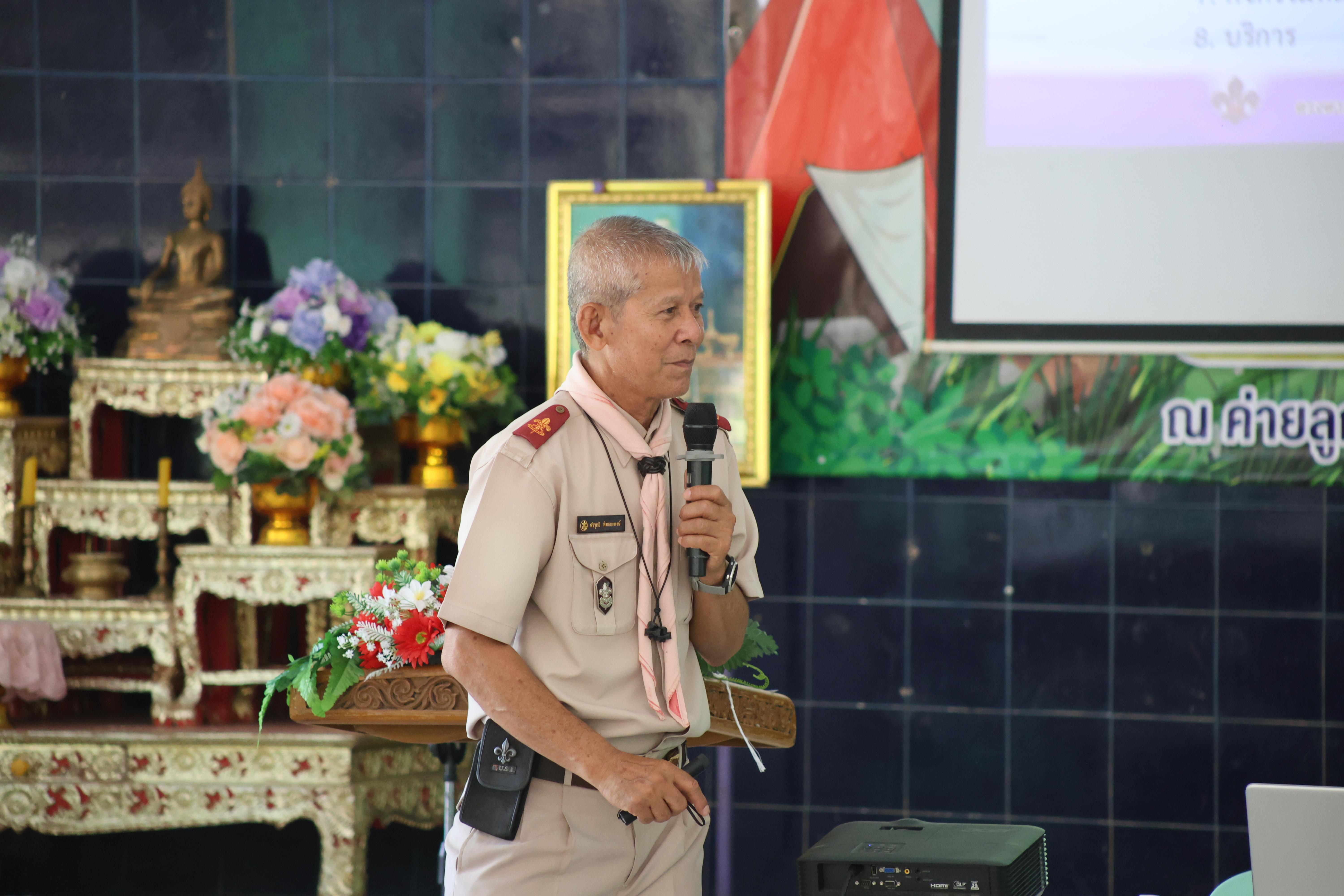 1109. กิจกรรมอบรมวิชาผู้กำกับลูกเสือ ขั้นความรู้เบื้องต้น สำหรับนักศึกษาหลักสูตรประกาศนียบัตรบัณฑิต สาขาวิชาชีพครู ประจำปีการศึกษา 2568