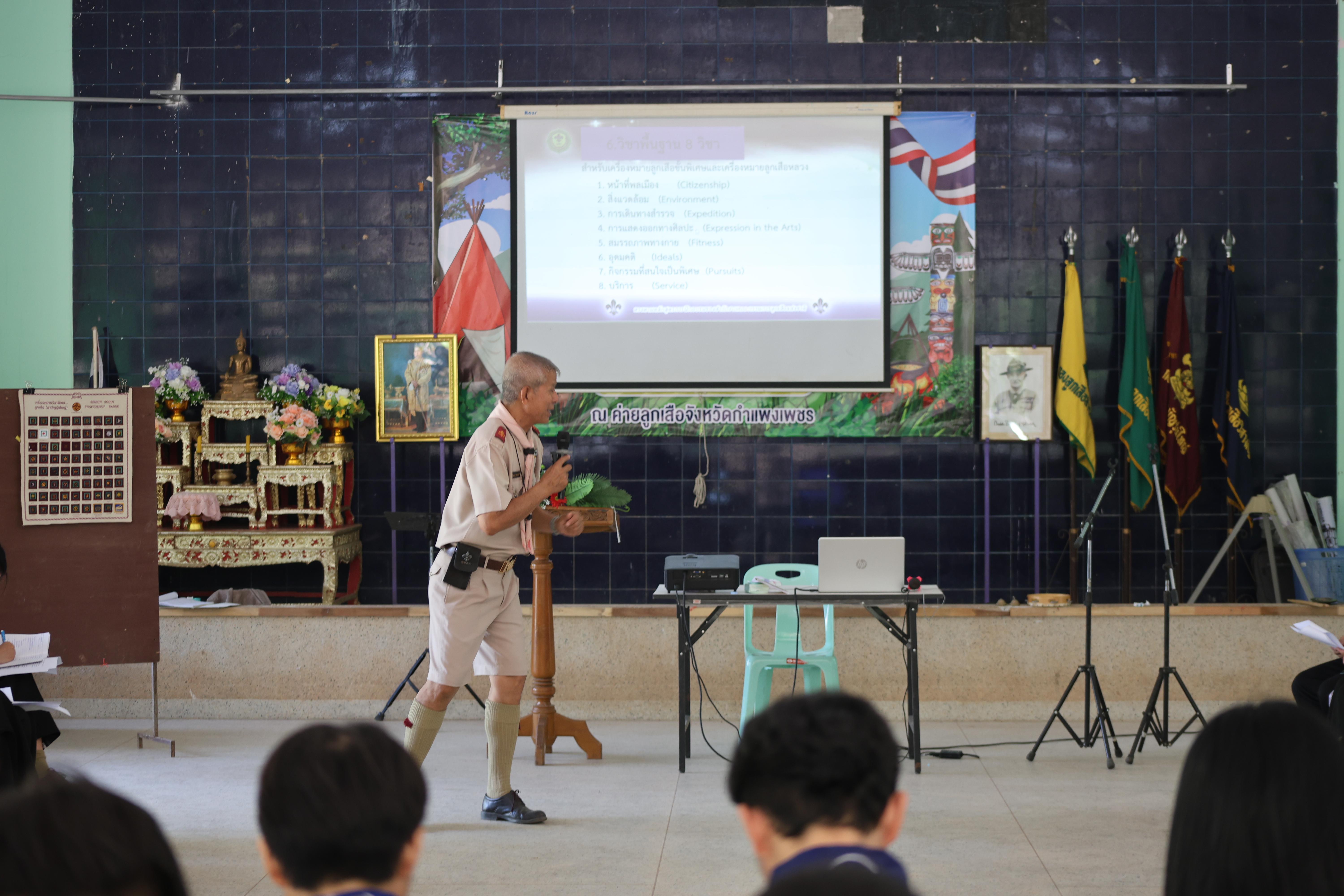 1116. กิจกรรมอบรมวิชาผู้กำกับลูกเสือ ขั้นความรู้เบื้องต้น สำหรับนักศึกษาหลักสูตรประกาศนียบัตรบัณฑิต สาขาวิชาชีพครู ประจำปีการศึกษา 2568