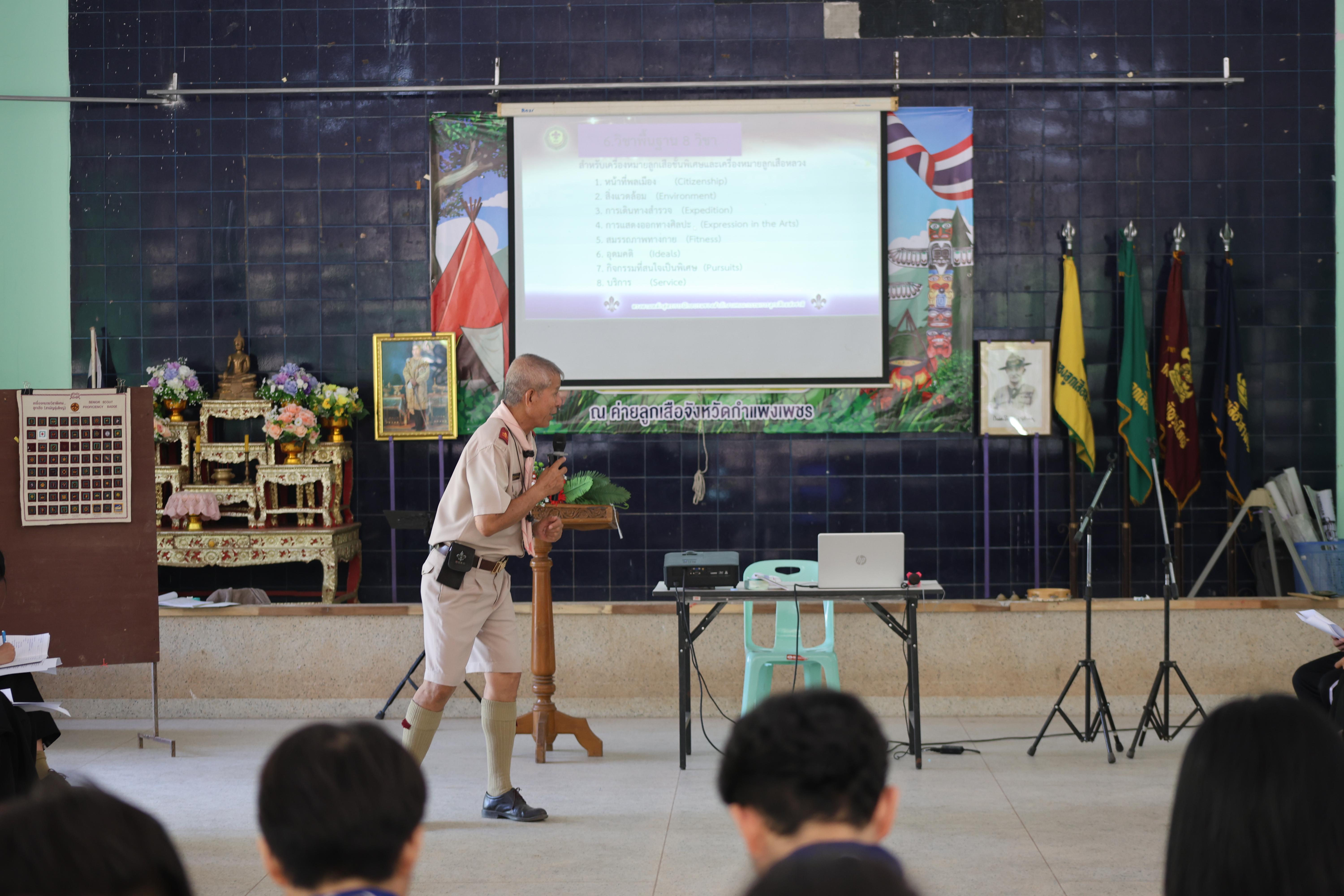 1117. กิจกรรมอบรมวิชาผู้กำกับลูกเสือ ขั้นความรู้เบื้องต้น สำหรับนักศึกษาหลักสูตรประกาศนียบัตรบัณฑิต สาขาวิชาชีพครู ประจำปีการศึกษา 2568